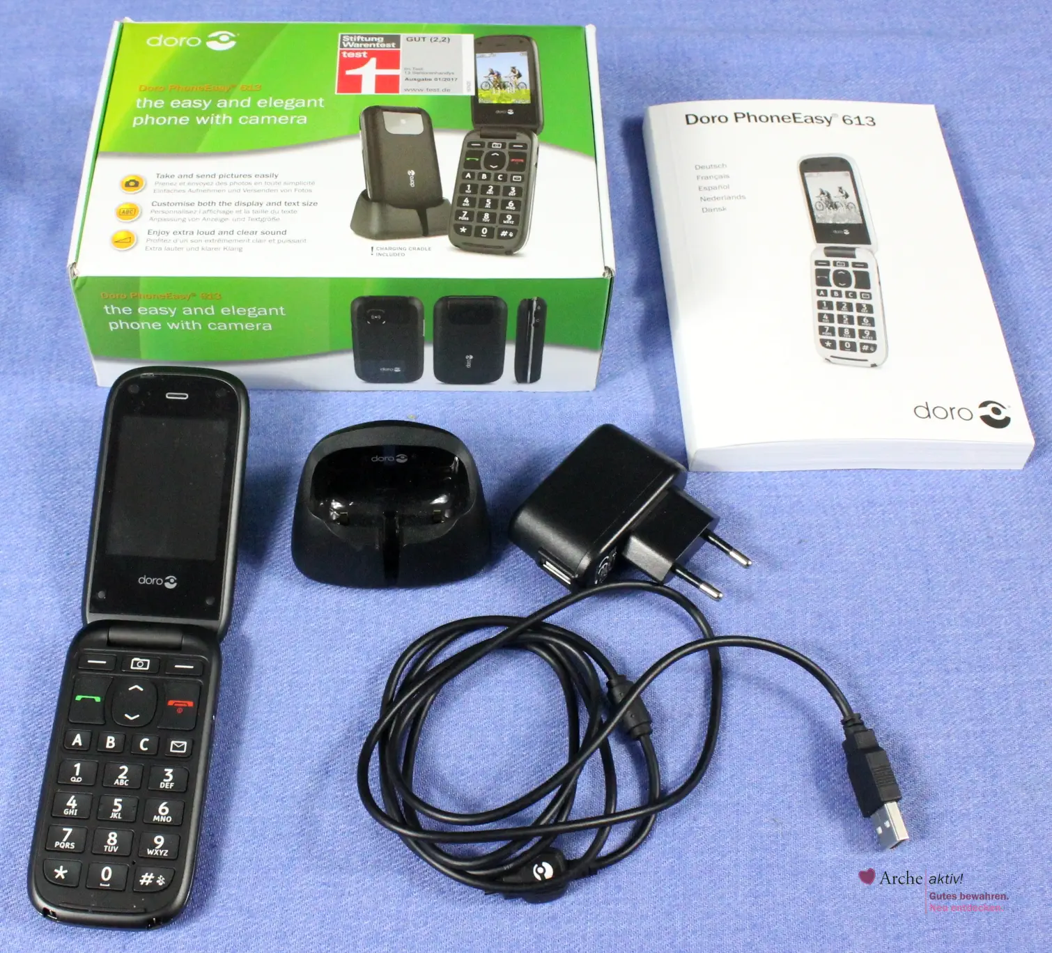 Doro Phone easy 613, Seniorenhandy mit Kamera, gebraucht, neuwertig