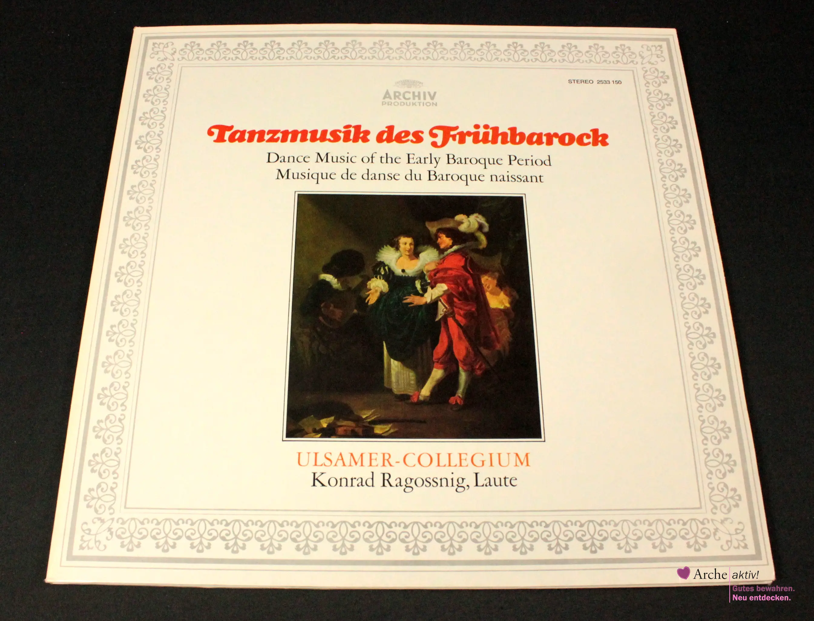 Ulsamer-Collegium, Konrad Ragossnig - Tanzmusik des Frühbarock (Vinyl) LP, gebraucht