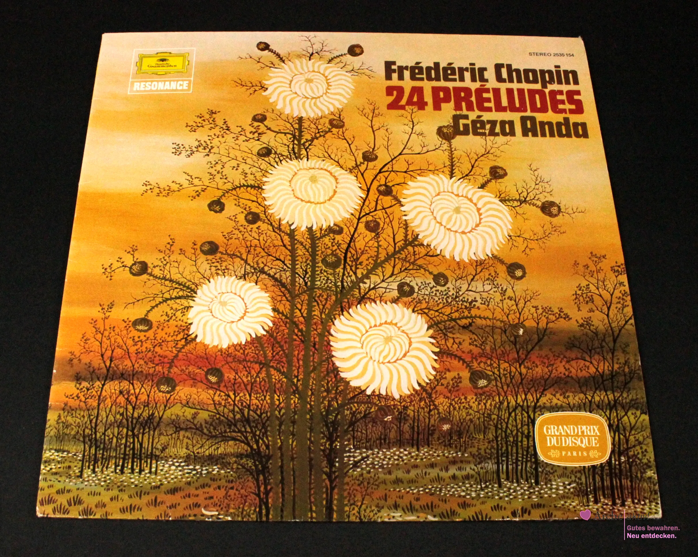 Frédéric Chopin - Géza Anda - 24 Préludes (Vinyl) LP, gebraucht