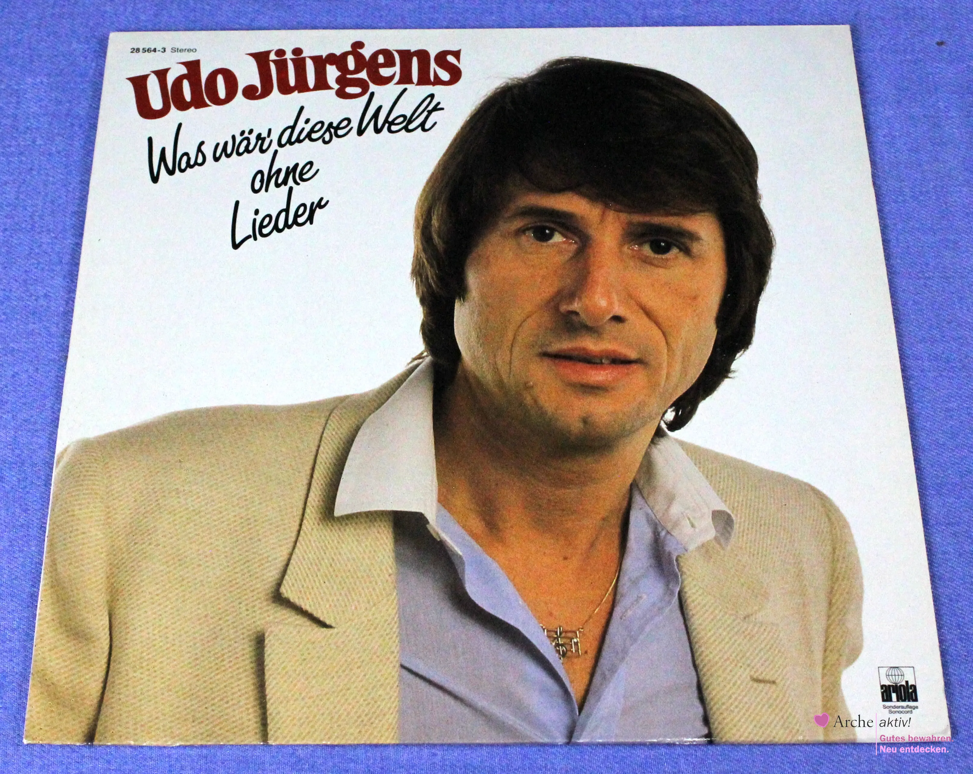 Udo Jürgens - Was Wär' Diese Welt Ohne Lieder (Vinyl) LP, gebraucht