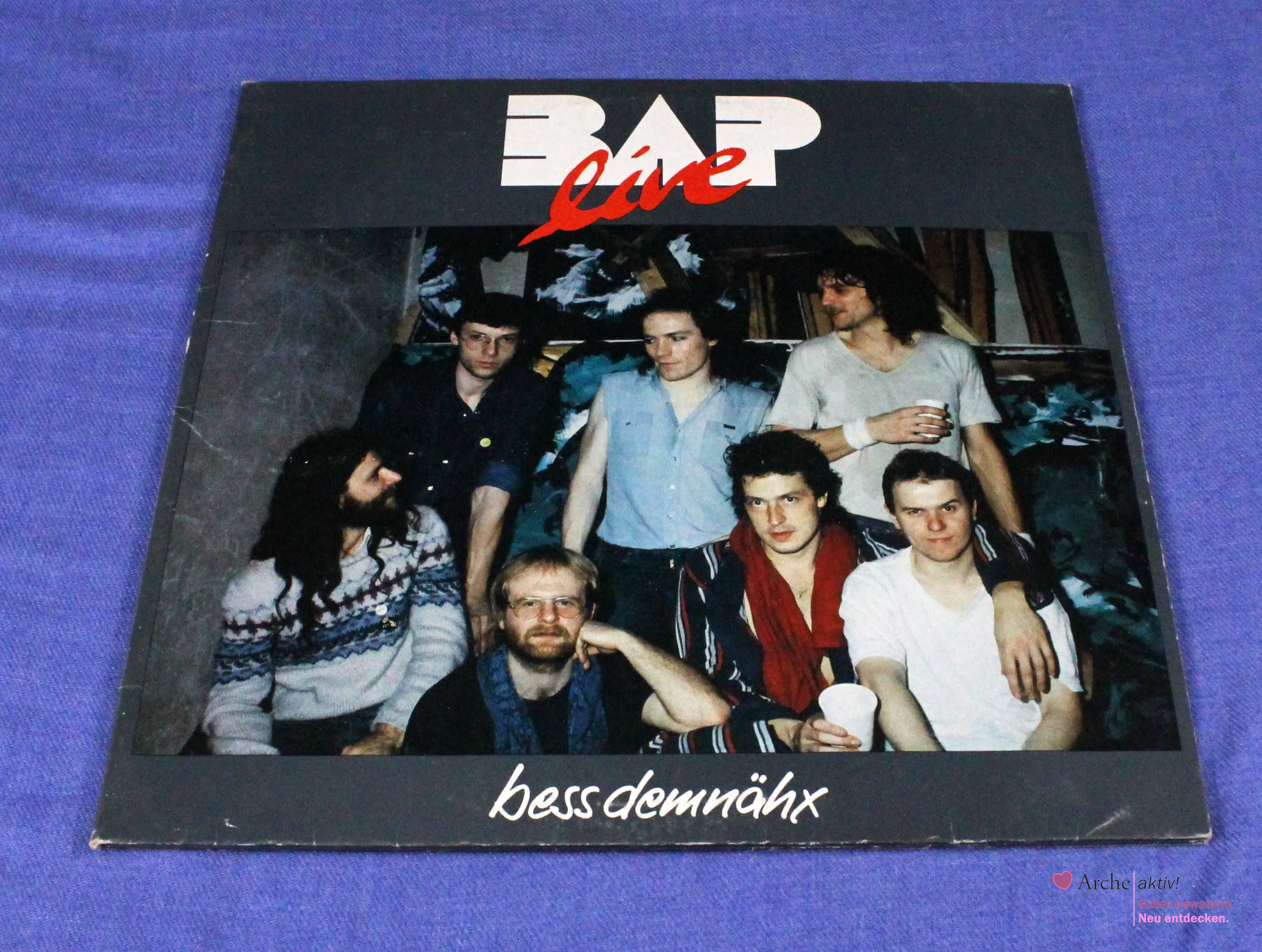 BAP - Live - Bess Demnähx (Vinyl) Doppel-LP, gebraucht