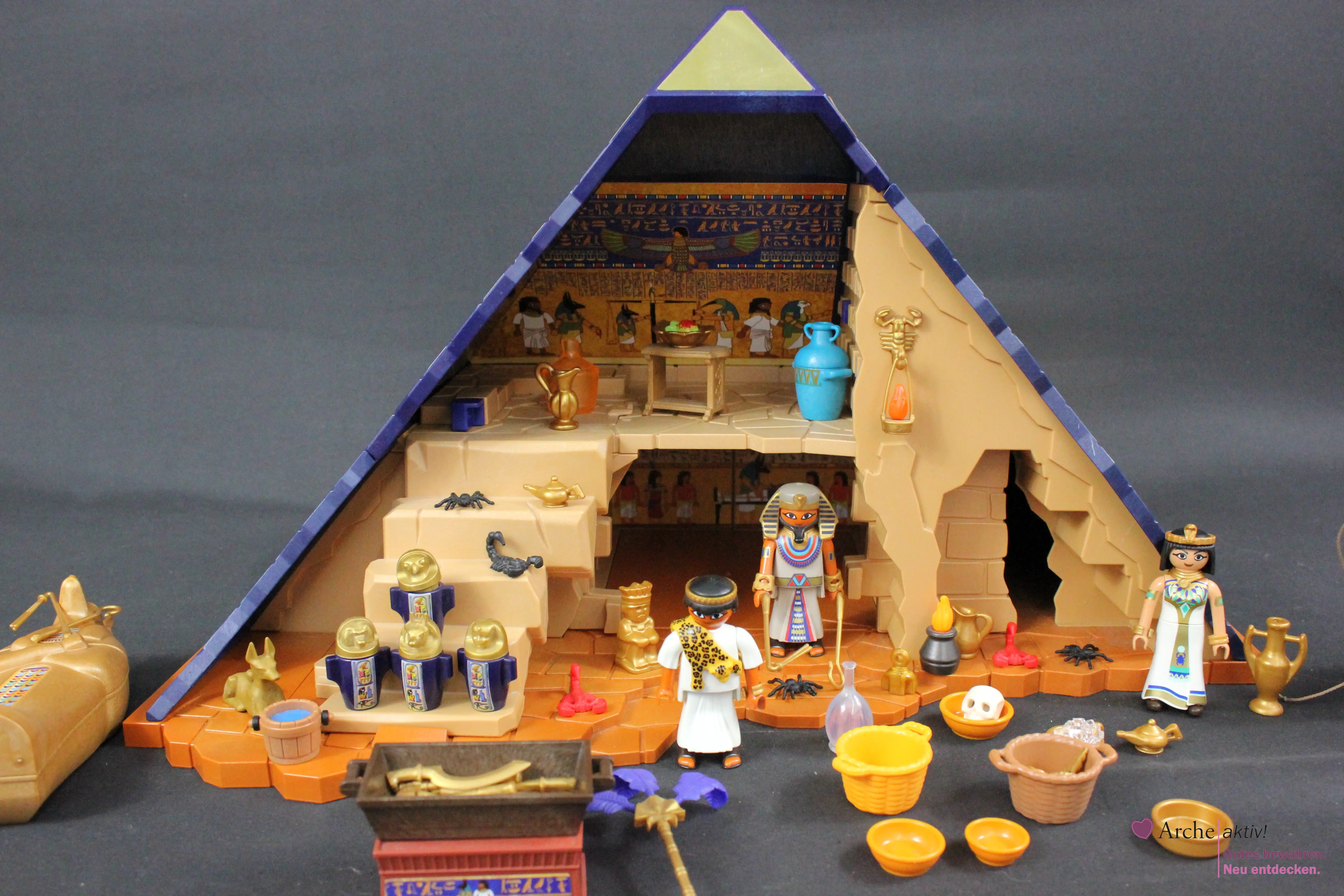 Playmobil 5386 Pyramide des Pharao, gebraucht