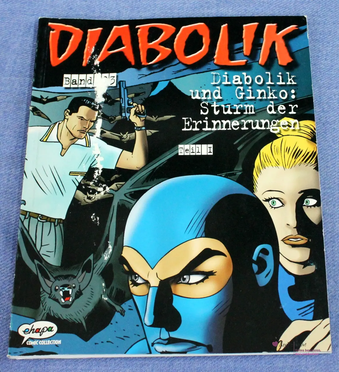 Diabolik - Band 03 - Diabolik und Ginko: Sturm der Erinnerungen, gebraucht
