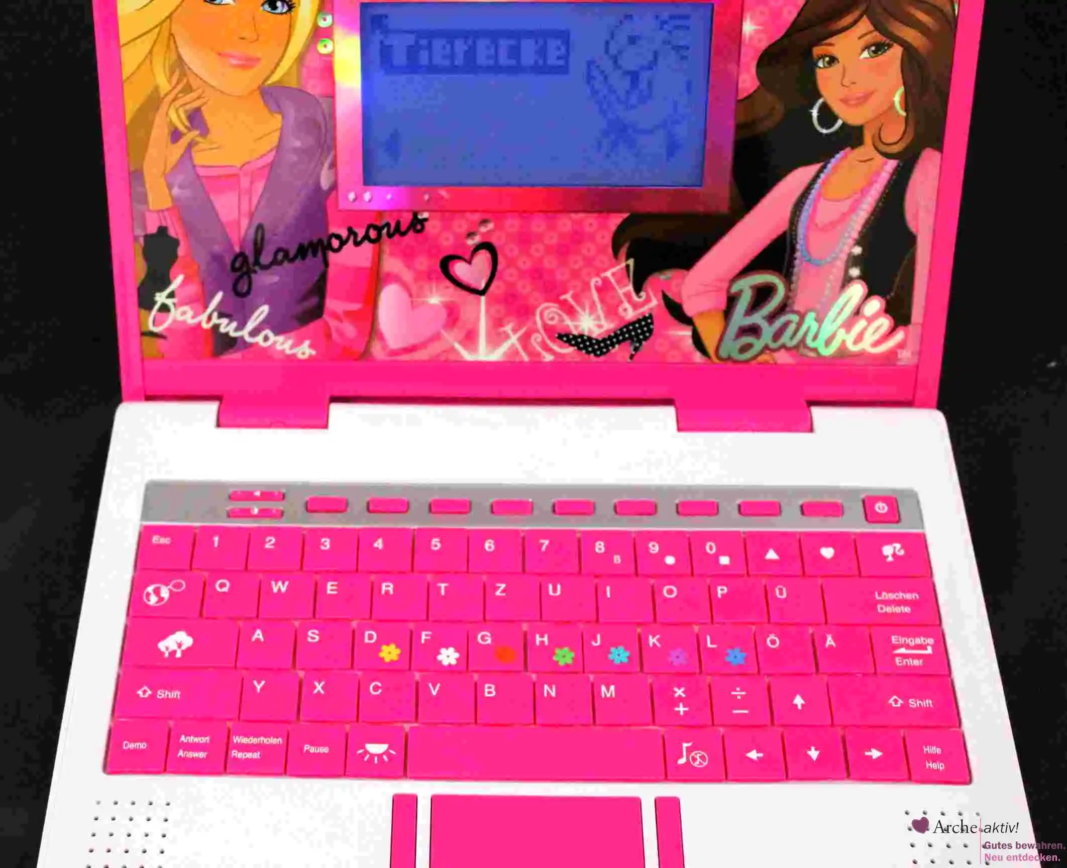 Mattel BARBIE I Love Fashion Learning Laptop, gebraucht
