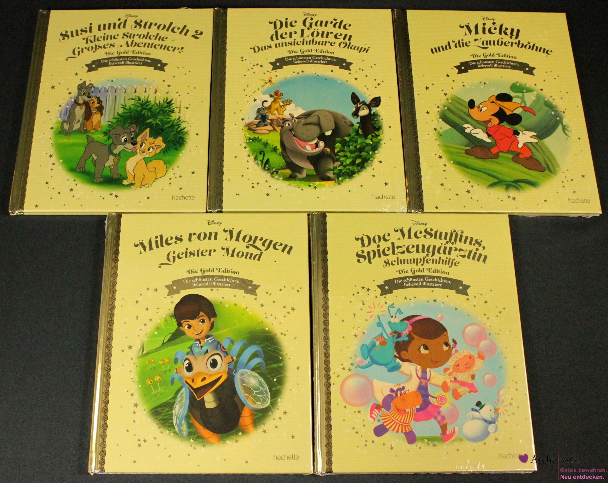 Disney Gold Edition Buchpaket, Bände 126 - 130, OVP