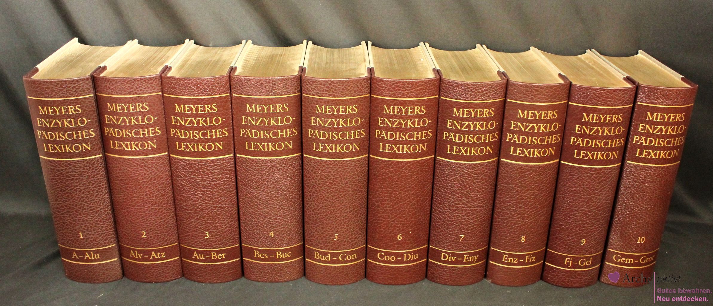 Meyers Enzyklopädisches Lexikon in 25 Bänden A-Z und Band 26 Nachträge, gebraucht