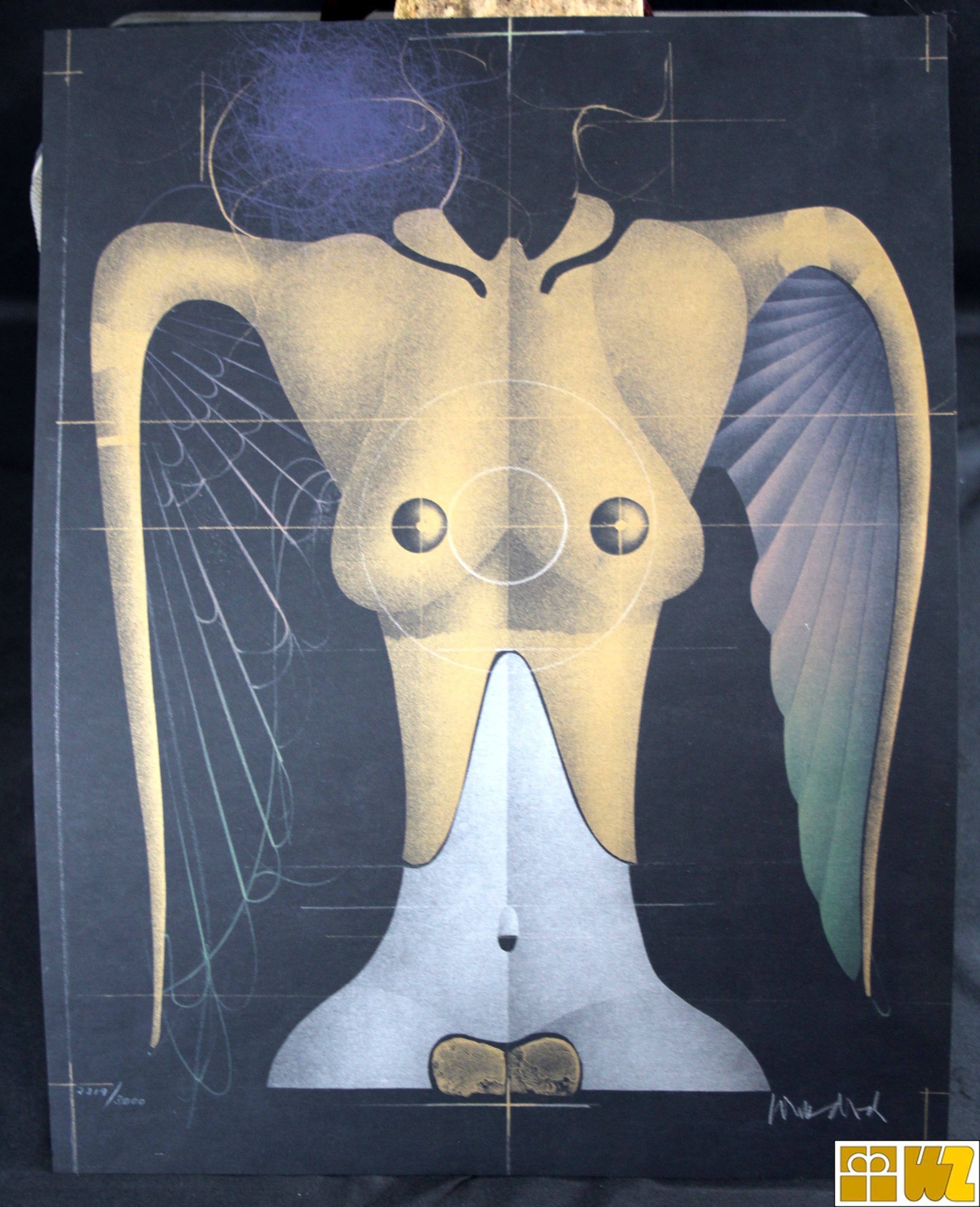 Lithographie aus Les femmes von Paul Wunderlich, handsigniert