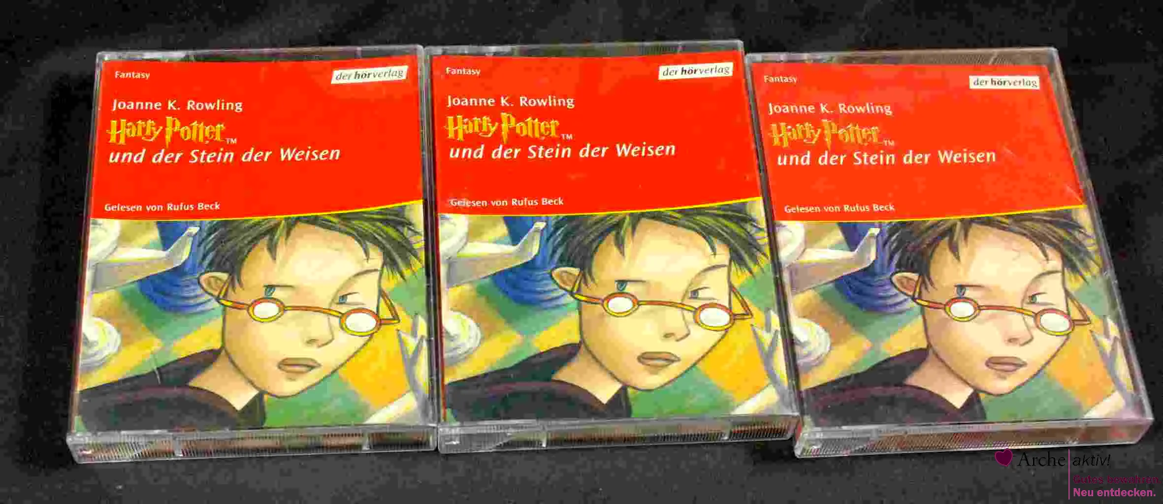 Harry Potter und der Stein der Weisen - auf 6 Audiocassetten - Top Zustand 