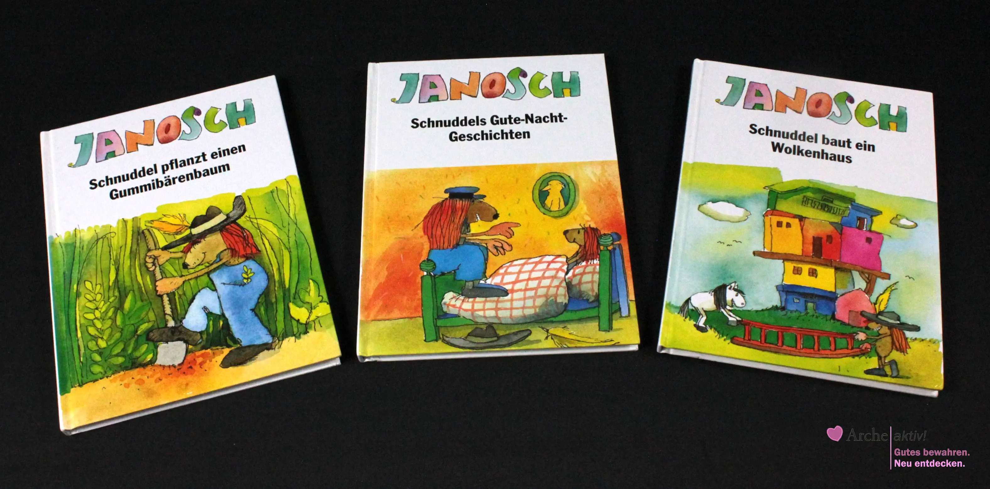 Janosch - Kinderbücher Konvolut - 3 Bücher, gebraucht