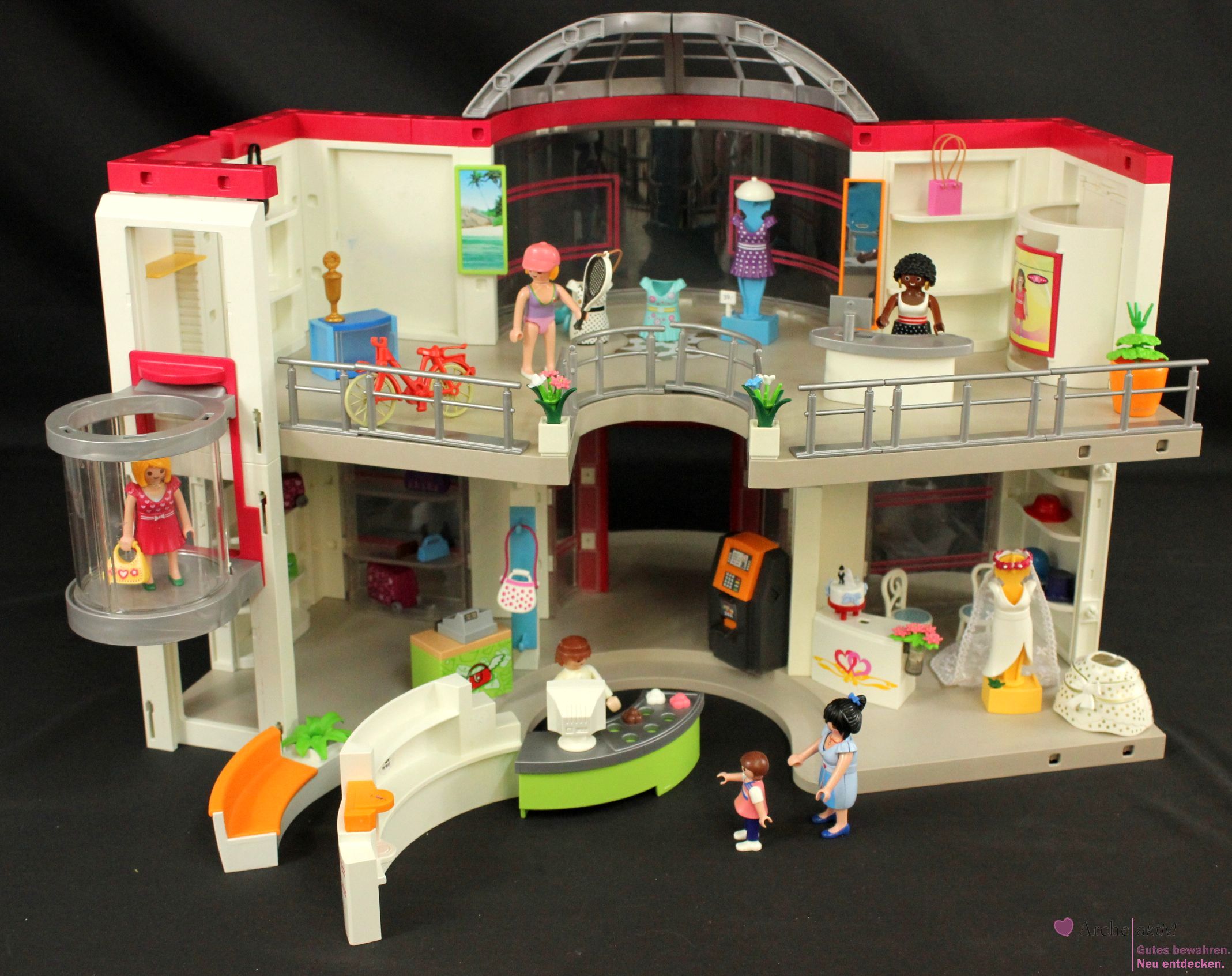 Playmobil City Life Shopping Center 5485, gebraucht