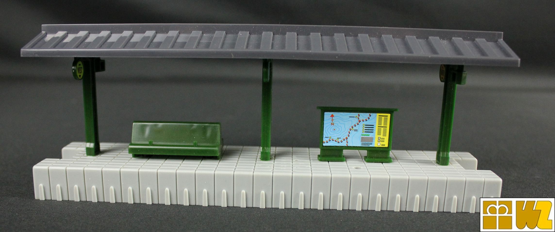 Bahnsteig H0 für Modelleisenbahn