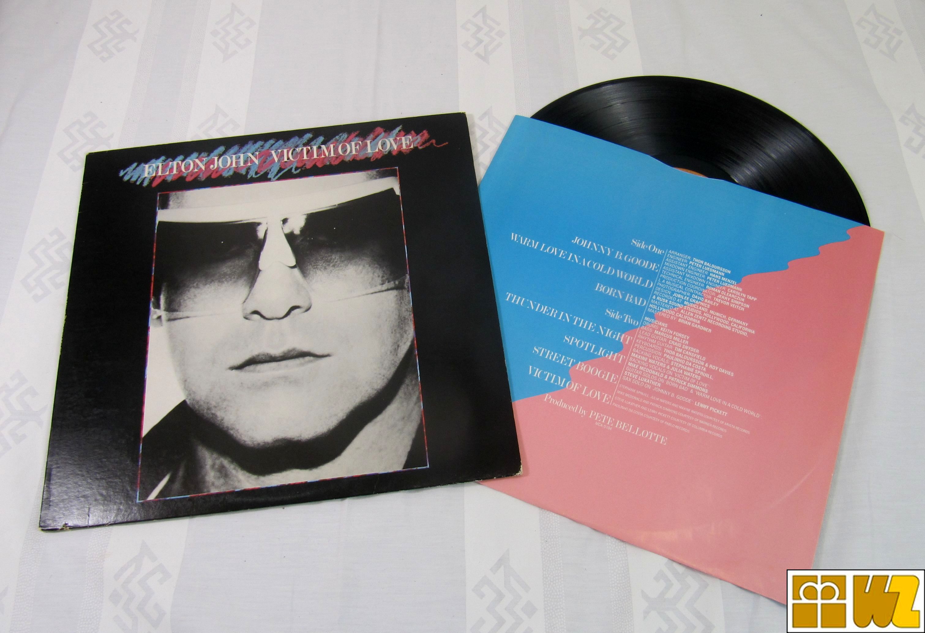 Elton John - Victim Of Love (Vinyl) LP, gebraucht