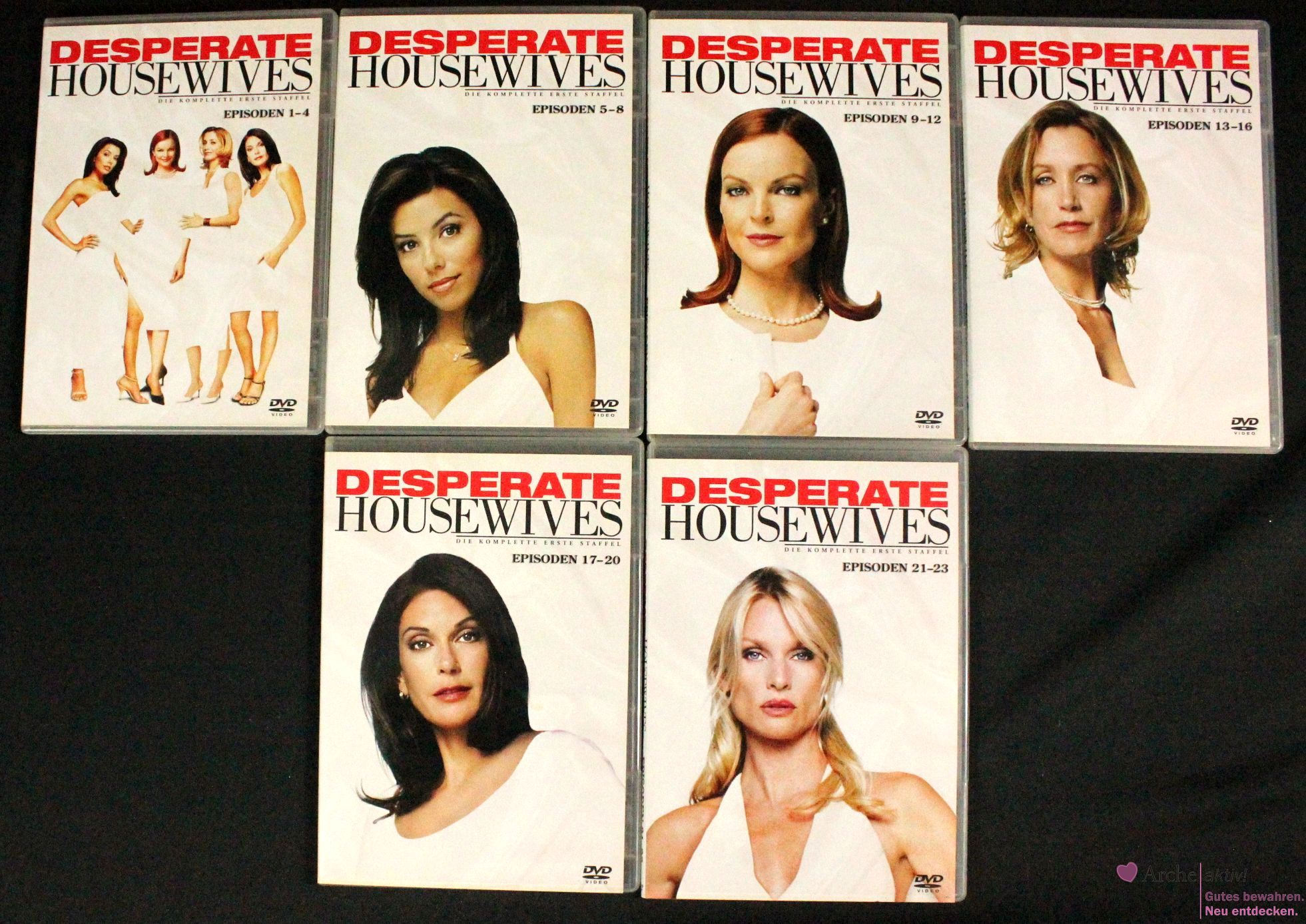 Desperate Housewives komplette Staffel 1 auf DVD, gebr.