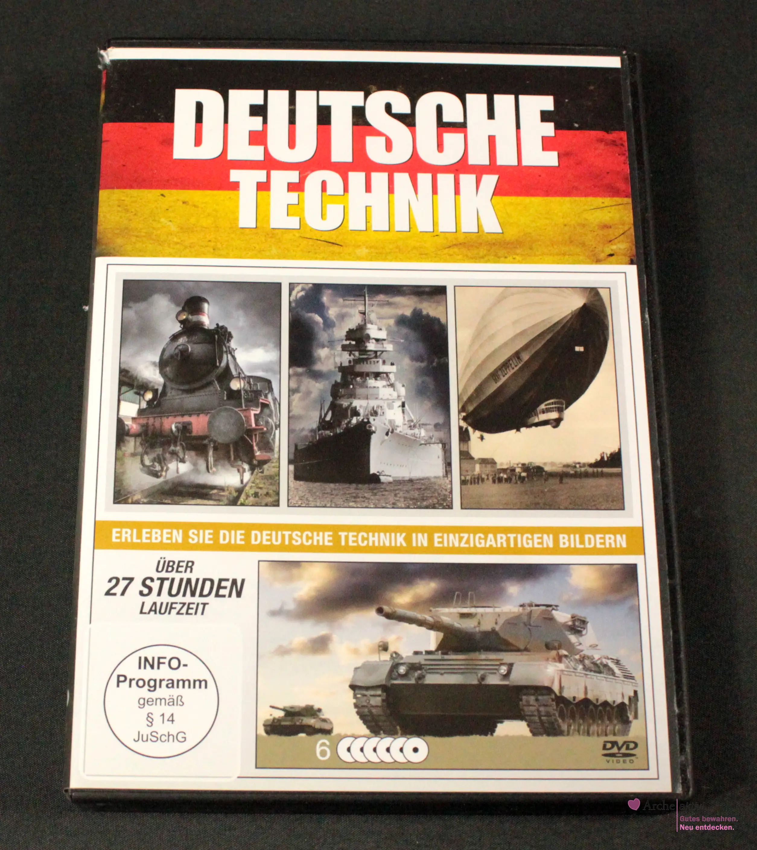 Deutsche Technik - 6 DVDs mit über 27 Stunden Laufzeit, gebraucht