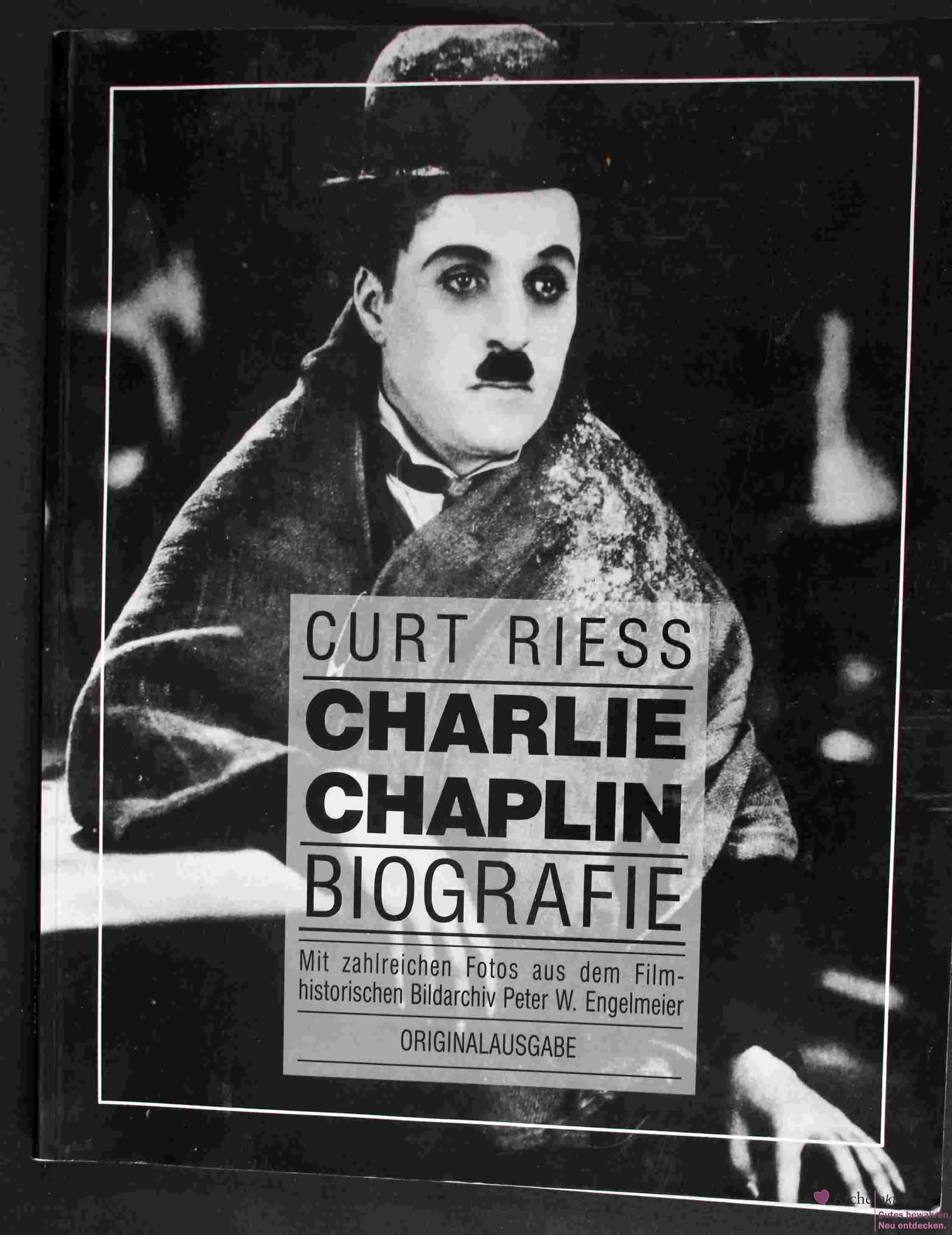 Charlie Chaplin Biografie von Curt Riess, gebraucht