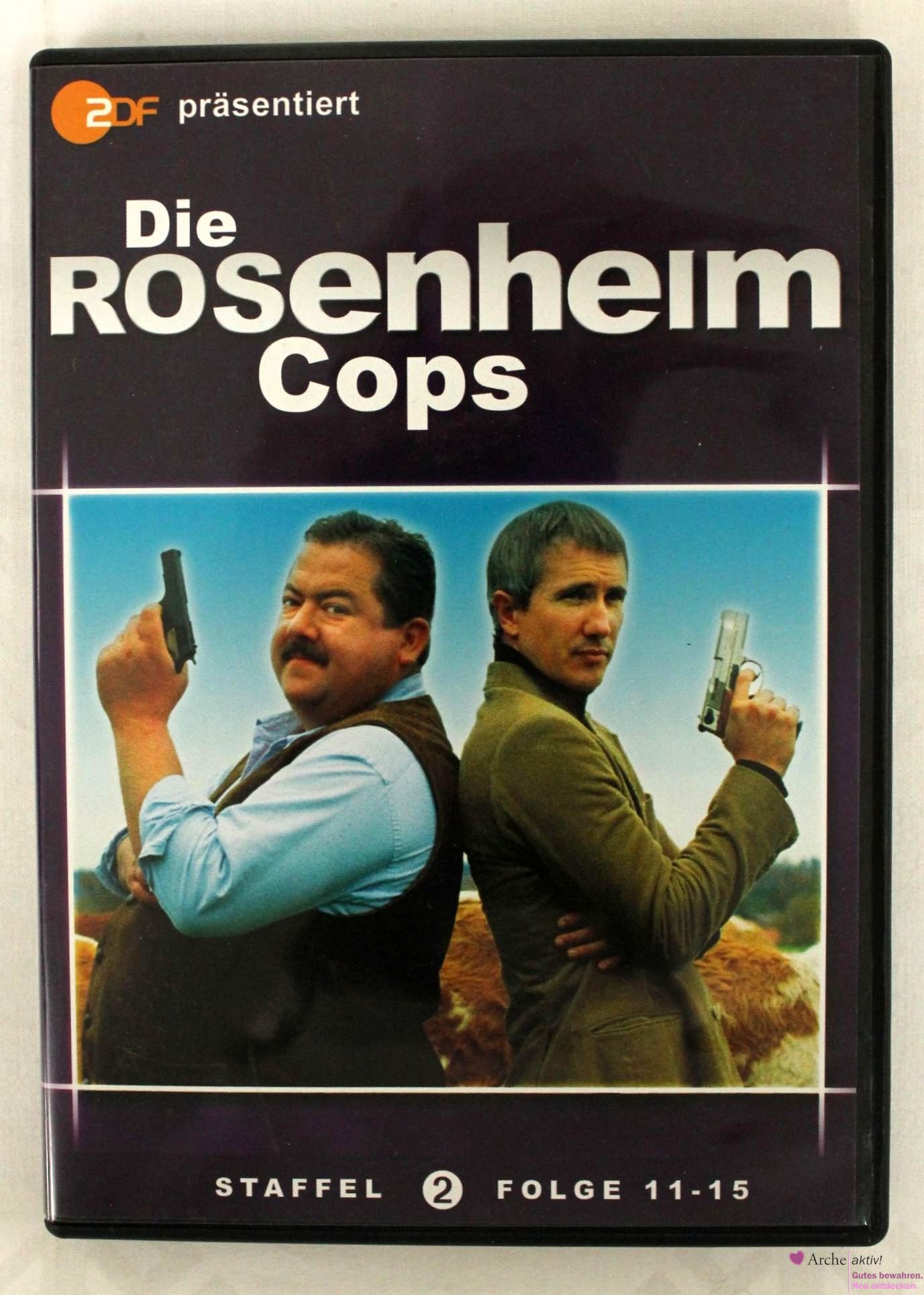 Die Rosenheim Cops Staffel 2 Folge 11-15 auf DVD, gebr, 