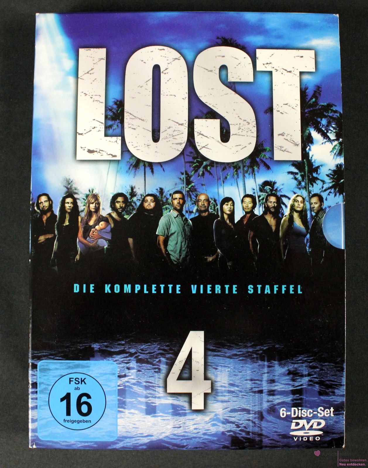 LOST - 4. Staffel (komplett), 6 DVDs mit Schuber, gebraucht