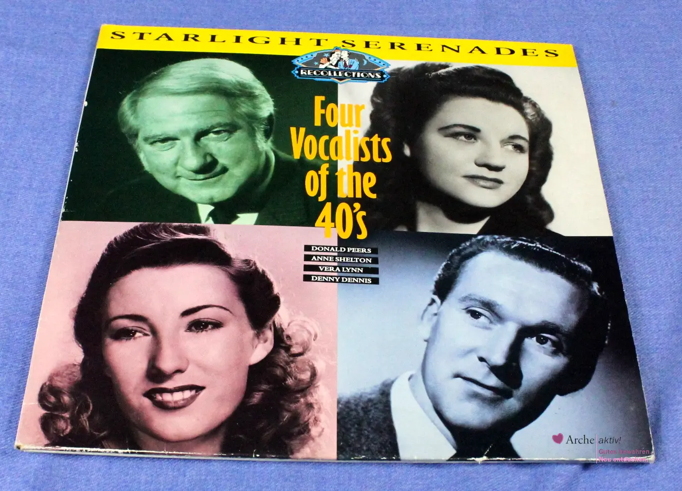 Donald Peers, Anne Shelton, Vera Lynn, Denny Dennis - Starlight Serenades, 2 LPs, gebraucht