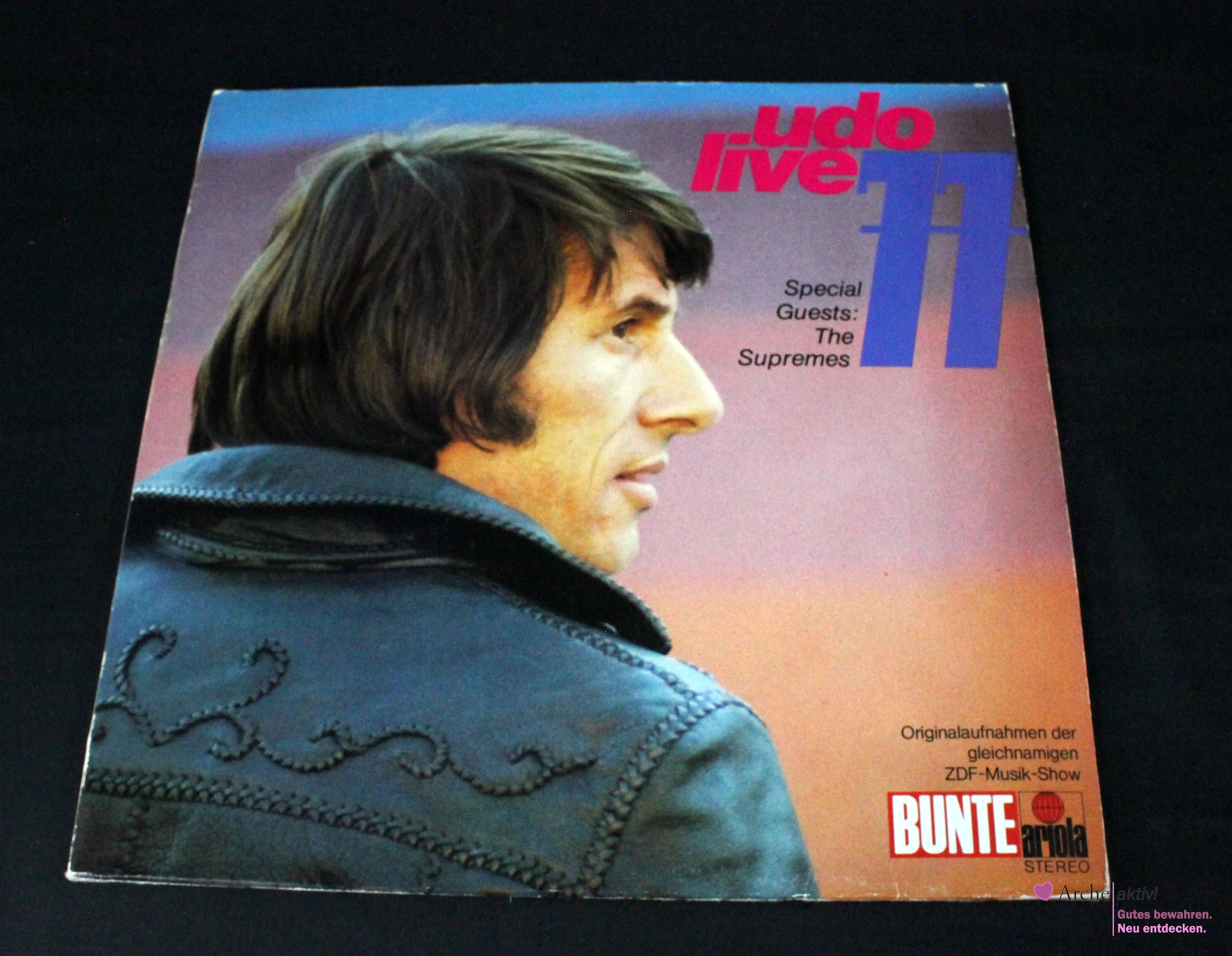 Udo Jürgens - Udo Live 77 (Vinyl) Doppel-LP, gebraucht