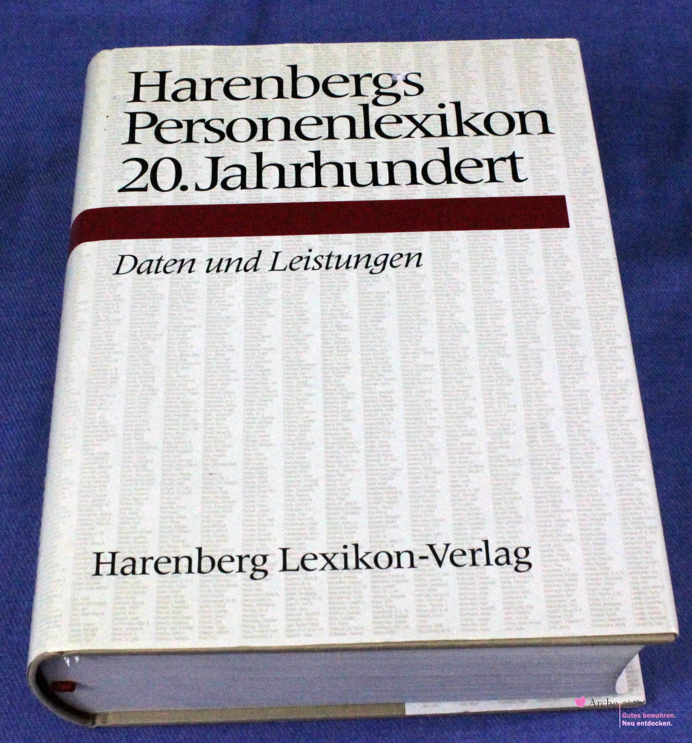 Harenbergs Personenlexikon 20. Jahrhundert, gebraucht