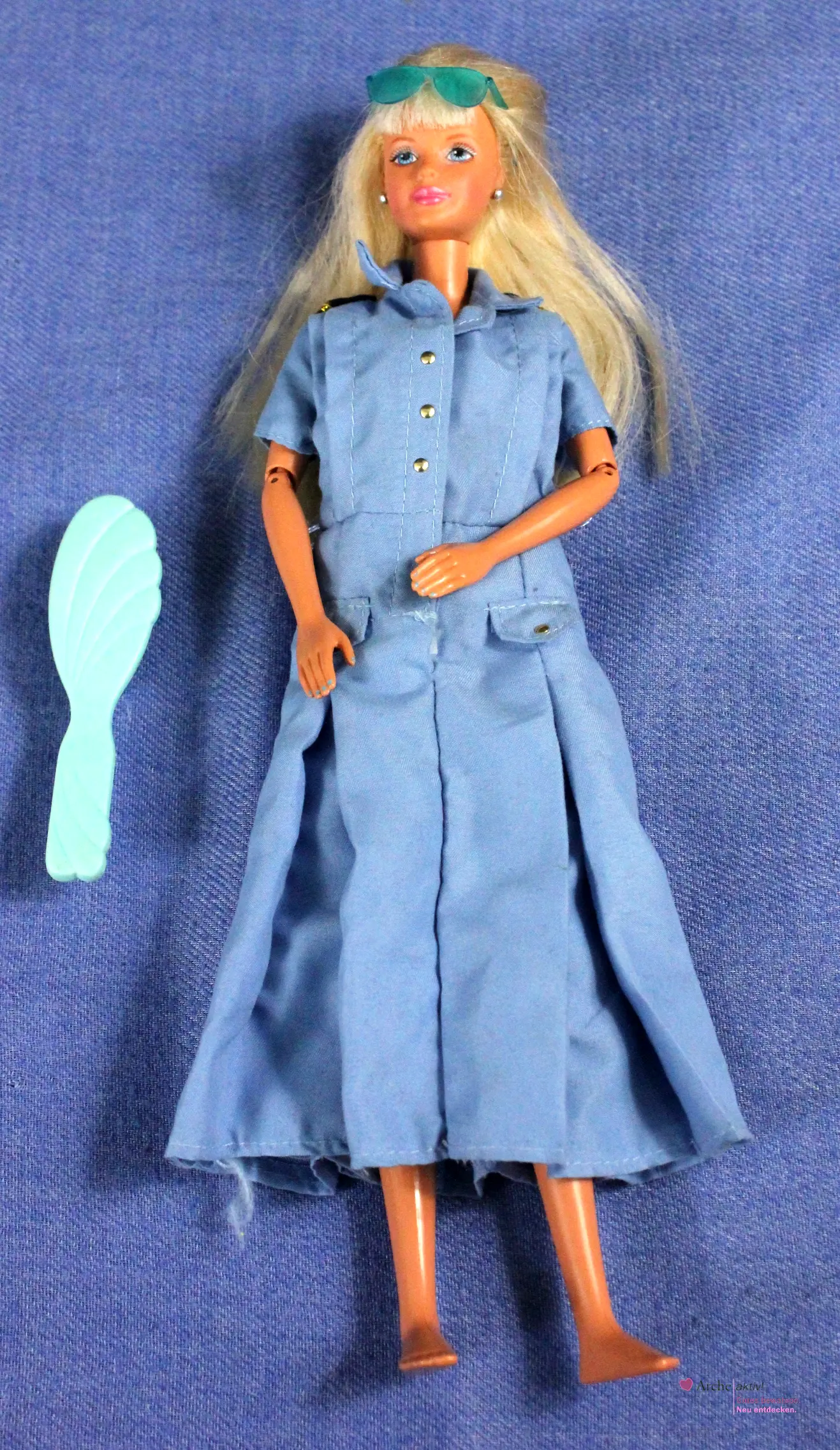 Barbie Sommerliche Puppe mit beweglichen Gelenken, gebr.