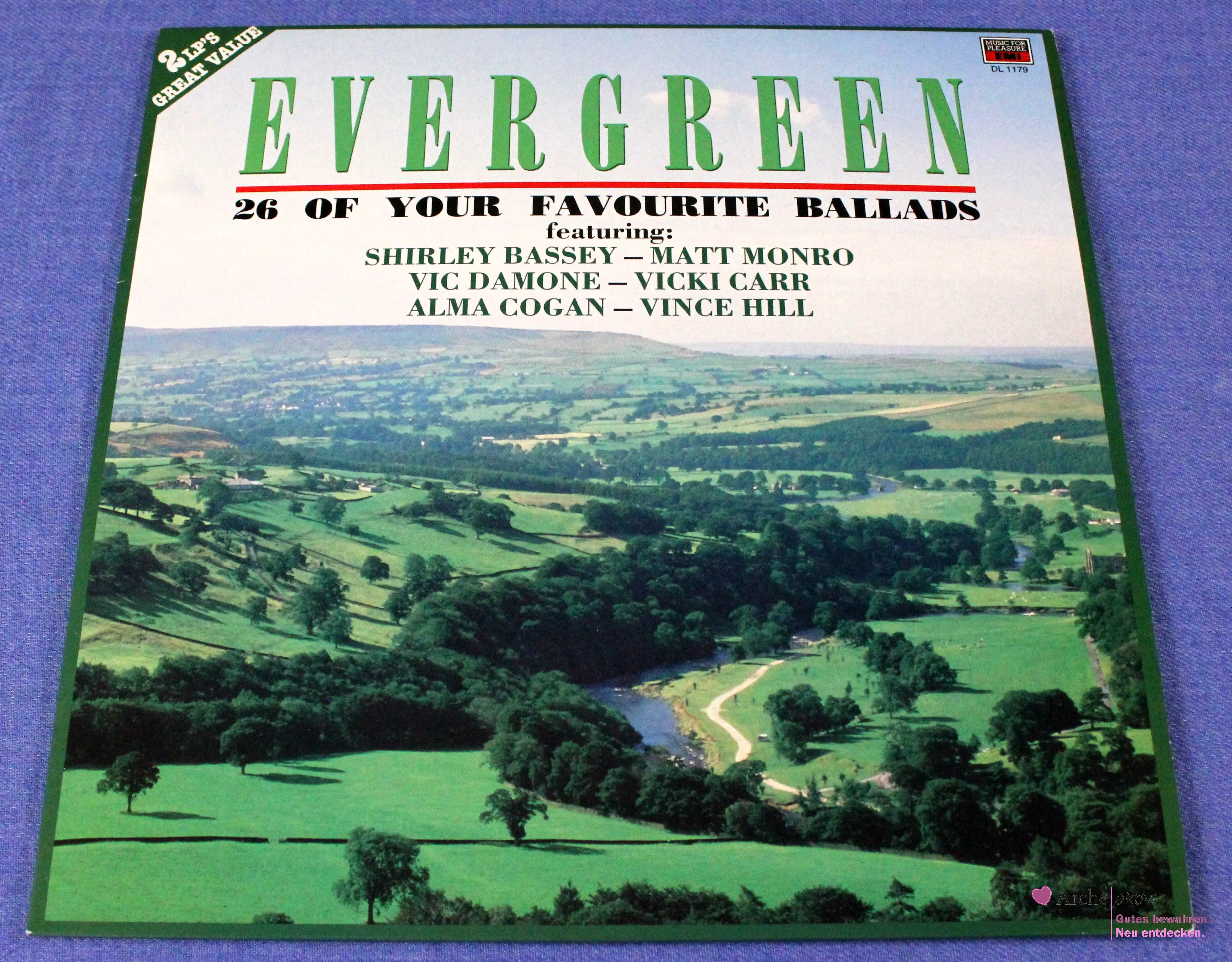 Evergreen - 26 Of Your Favourite Ballads (Vinyl) Doppel-LP, gebraucht