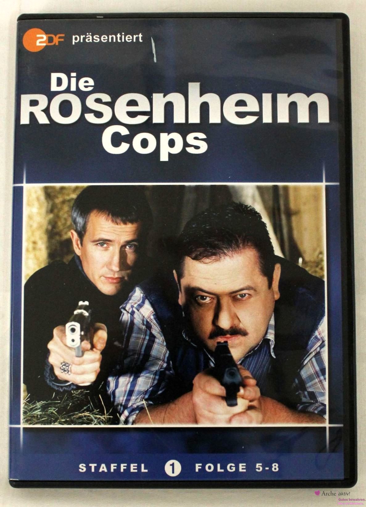 Die Rosenheim Cops Staffel 1 Folge 5-8 auf DVD, gebr,