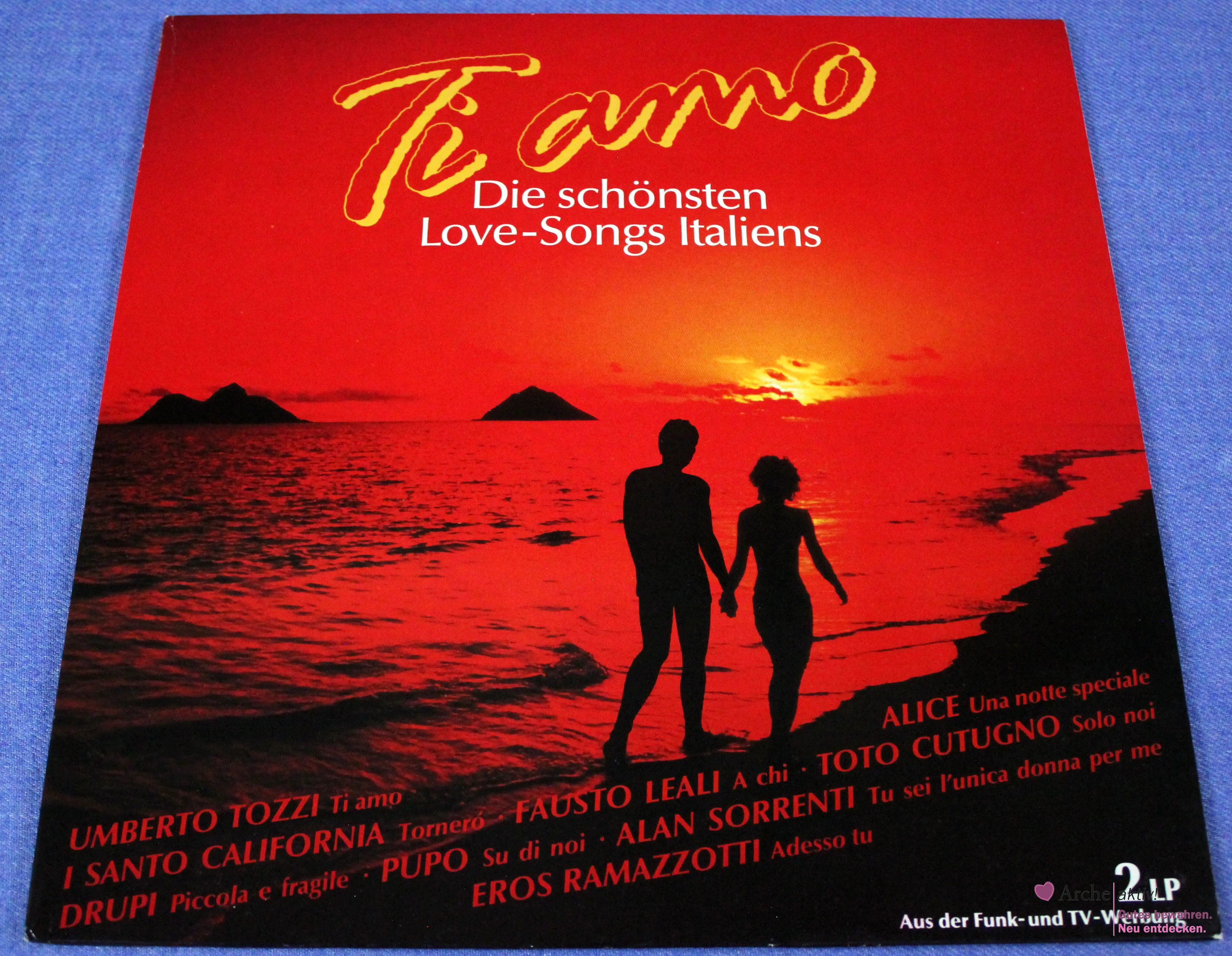 Ti Amo - Die schönsten Love-Songs Italiens (Vinyl) Doppel-LP, gebraucht