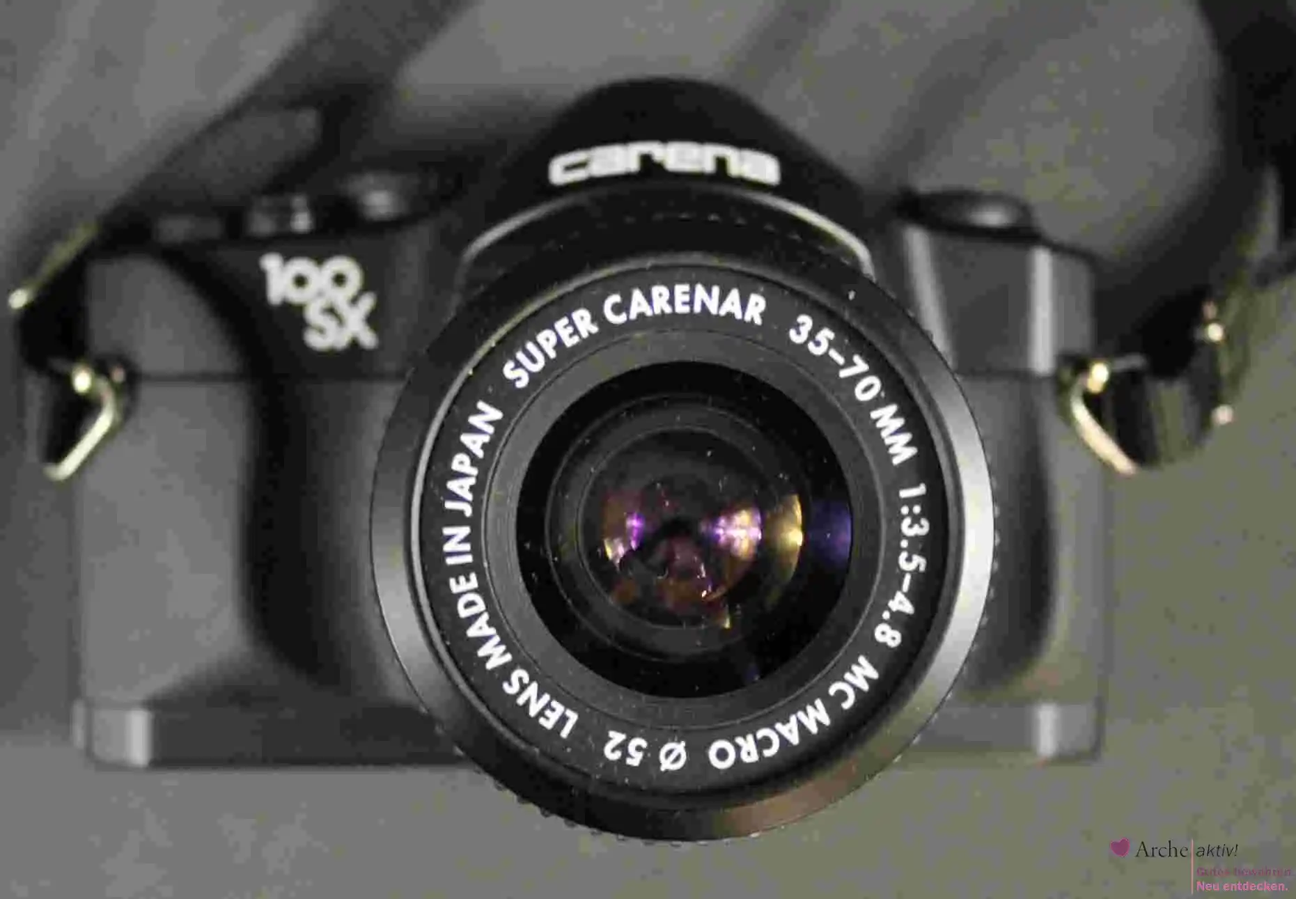 Carena 100 SX Kamera, Super Carernar 35-70 mm Objektiv, mit Blitz und Farbfiltern, gebraucht