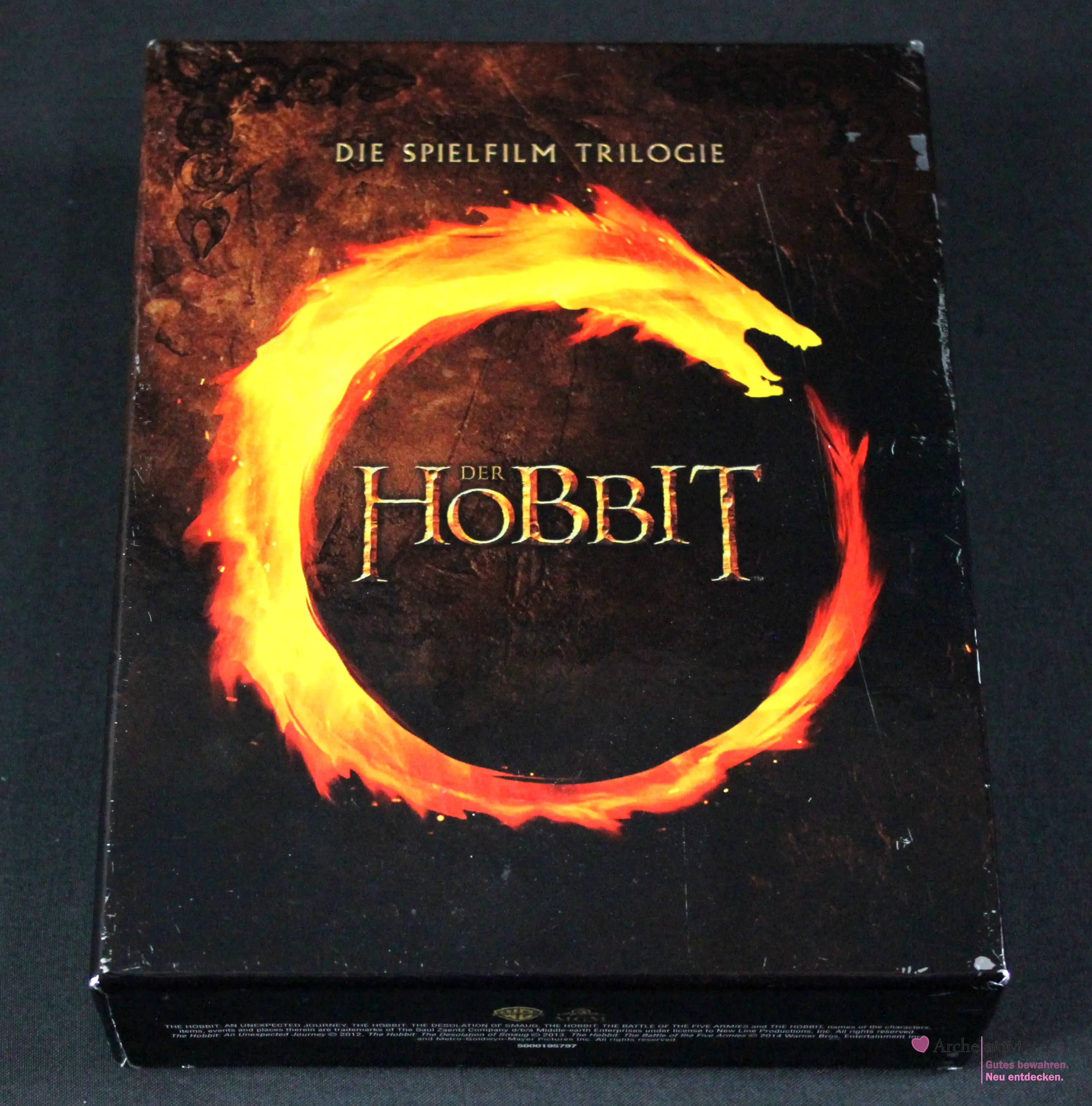 Der Hobbit - Die Spielfilm Trilogie + Specials - Blu-ray, 6 DVDs, gebraucht