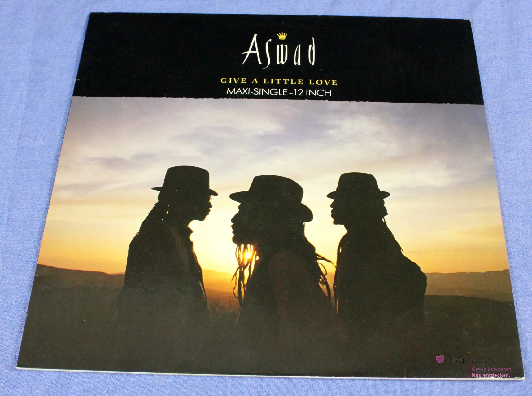 Aswad - Give A Little Love (Vinyl) Maxi Single, gebraucht