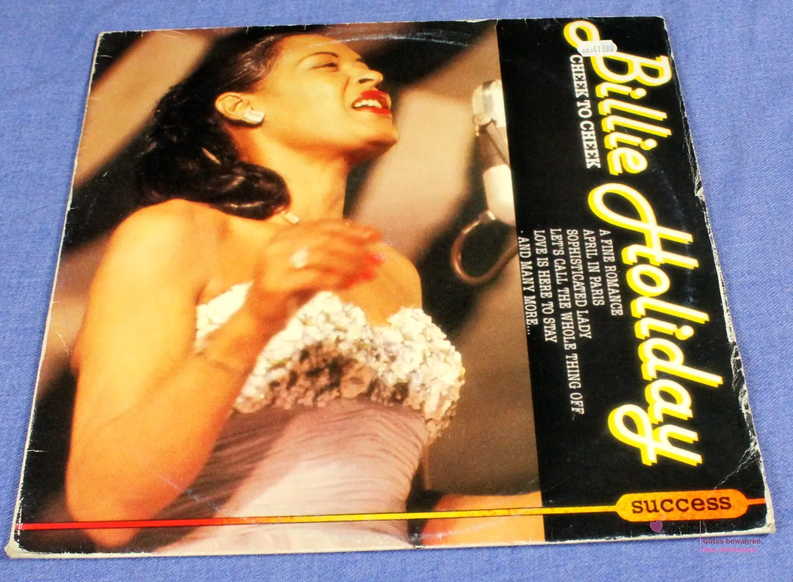 Billie Holiday - Cheek to Cheek (Vinyl) LP, gebraucht