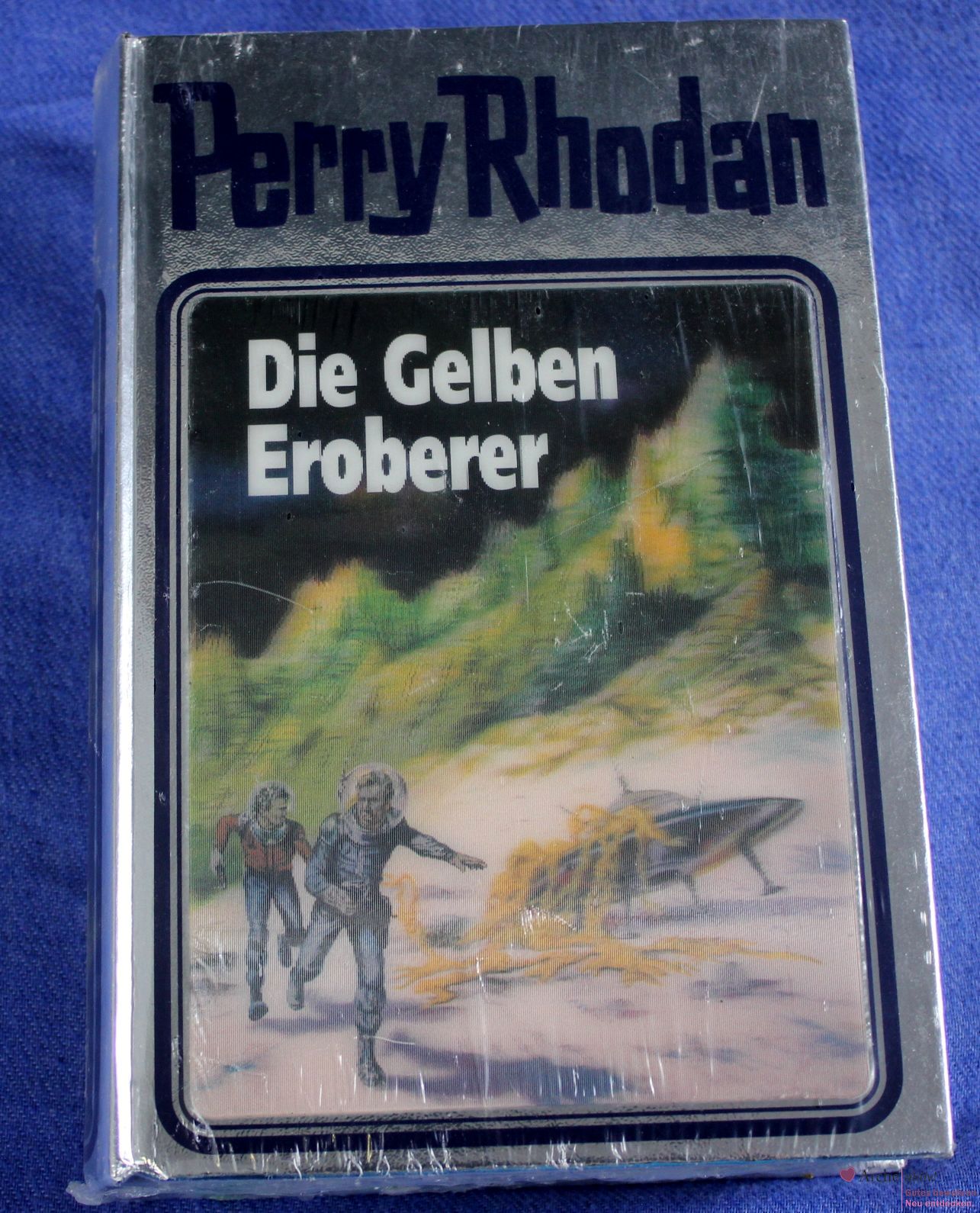 Perry Rhodan Roman "Die Gelben Eroberer", Silberband Nr. 58 m. Hologramm - neu, OVP 
