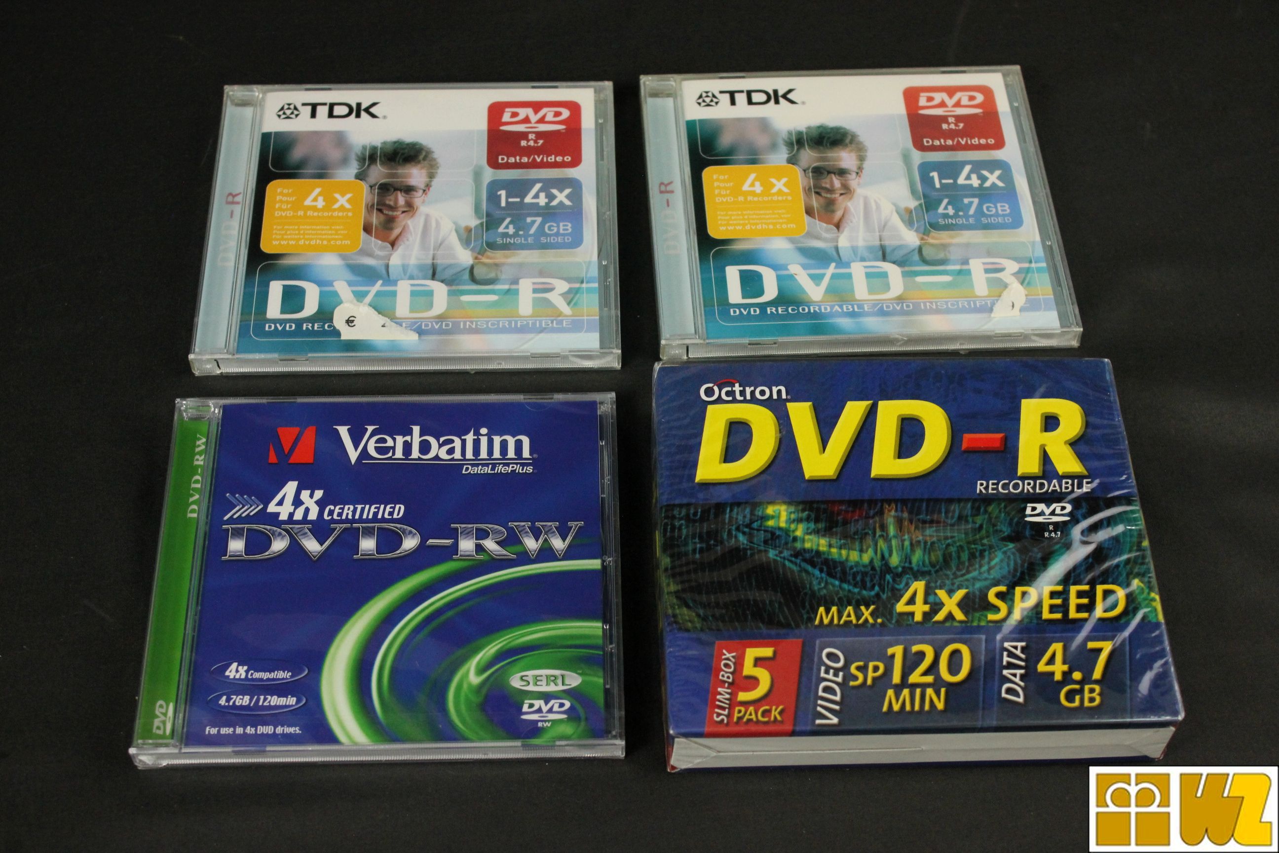 DVD Rohling Set mit 8 DVDs NEU OVP 