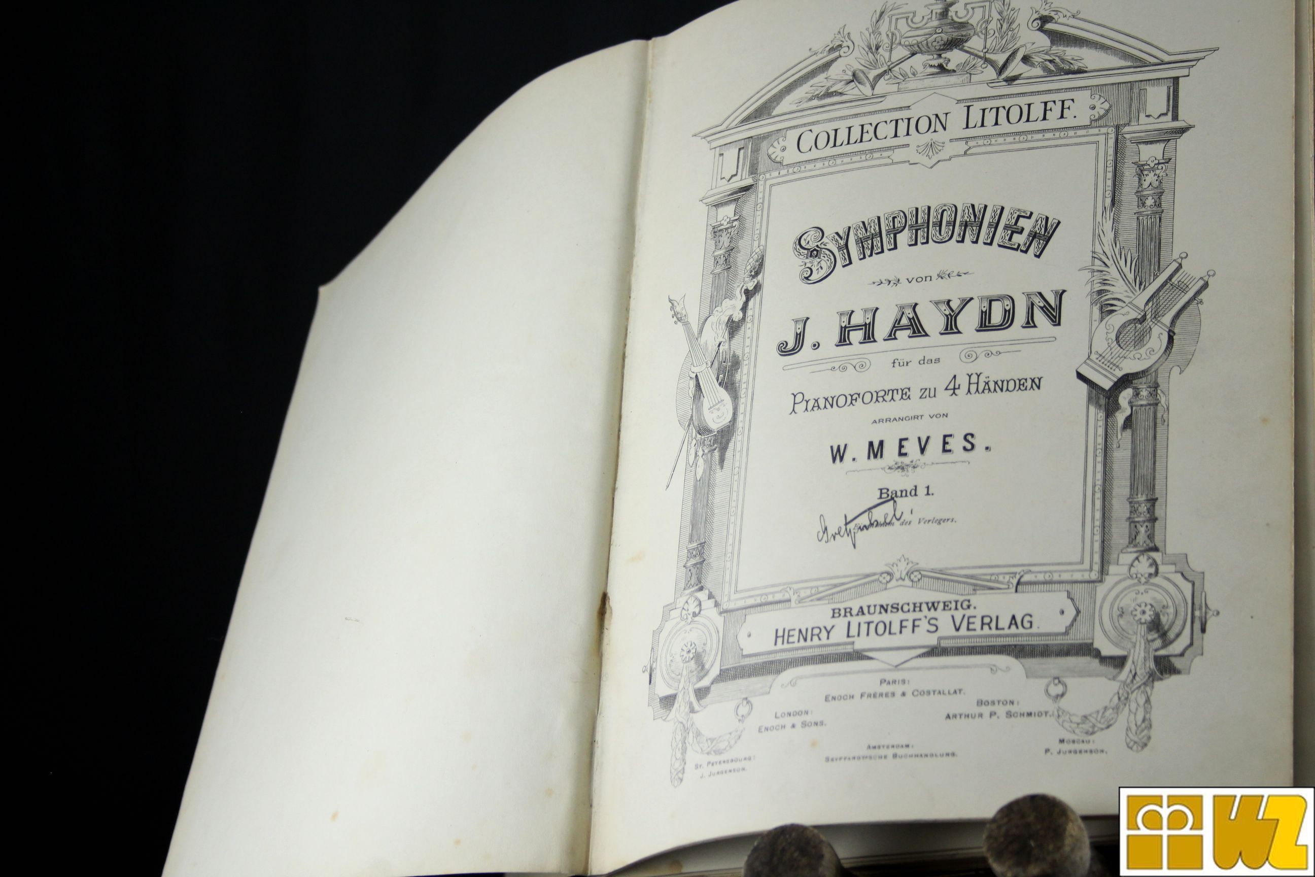 Collection Litolff No. 57 - Symphonien von J. Haydn, antiquarisch