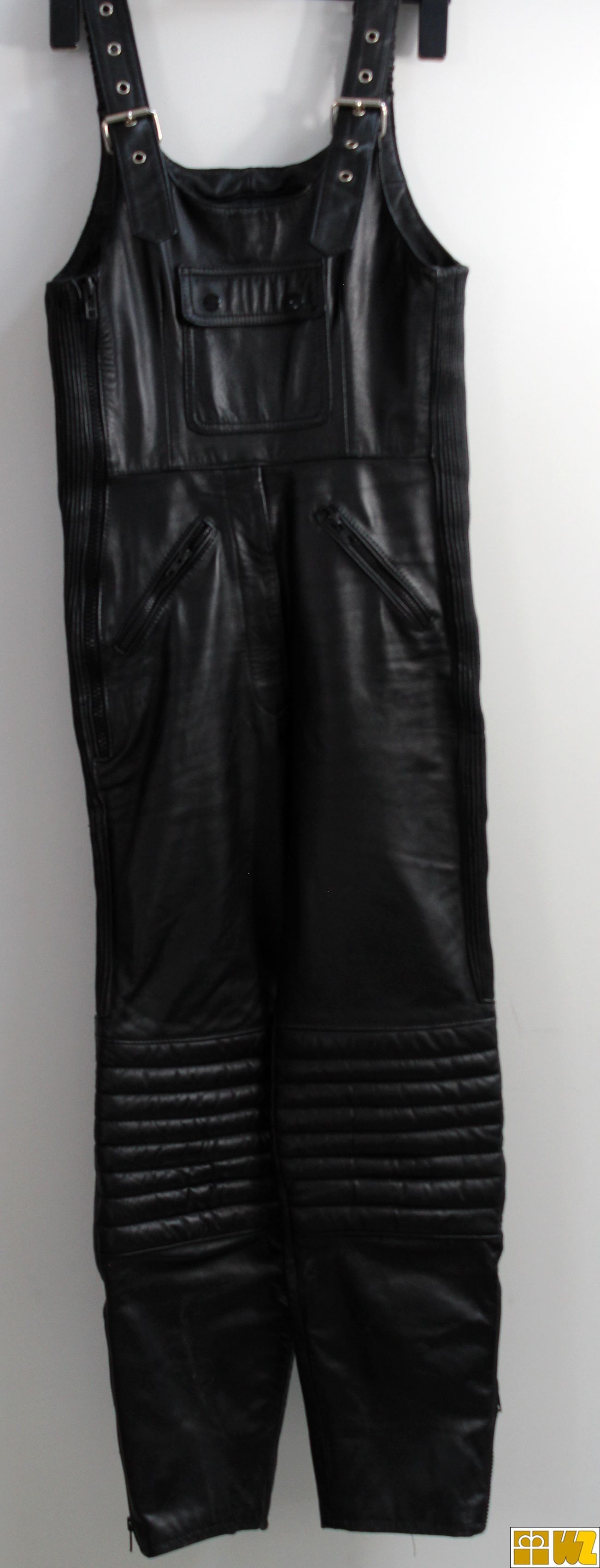 Hestrü Damen Motorradhose aus Echtleder, Gr. EU 40, gebr. - Top-Zustand