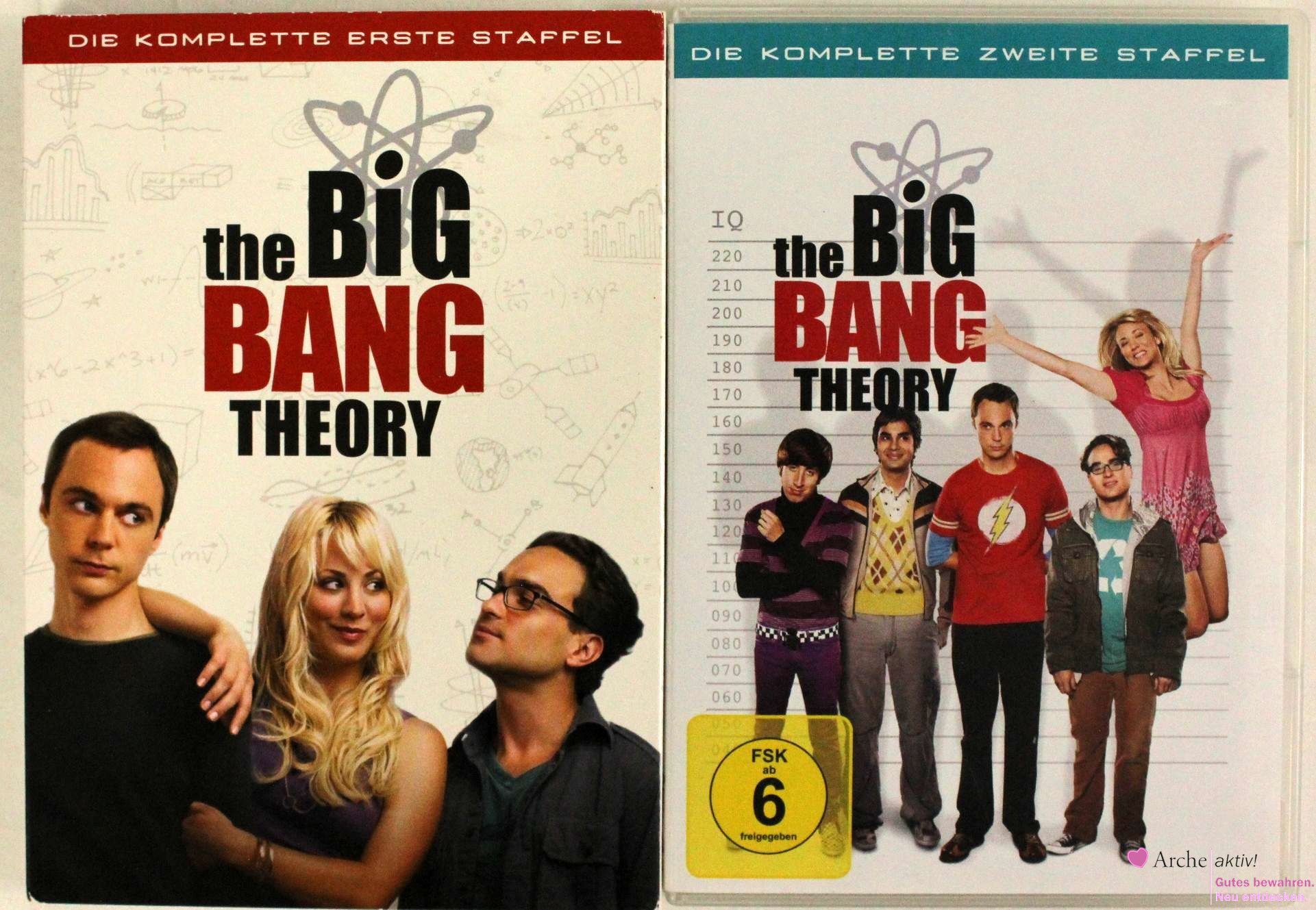 The Big Bang Theroy - Staffel 1 bis 2, gebr.