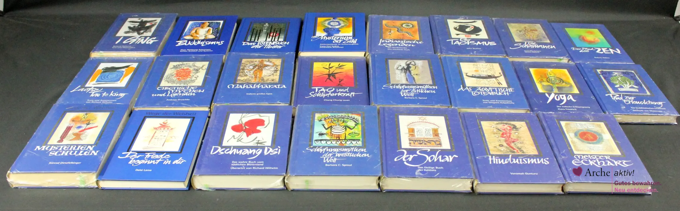 Weltbild Wege der Weisheit Buchreihe, 23 Bände, neu OVP und neuwertig