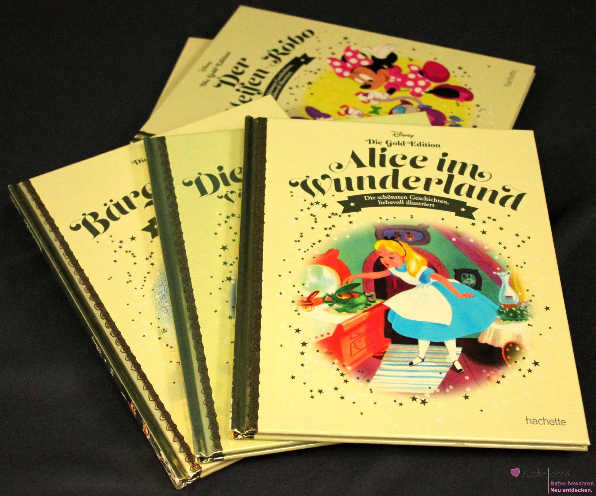 Disney Gold Edition Buchpaket, Bände 21 - 25, neuwertig 