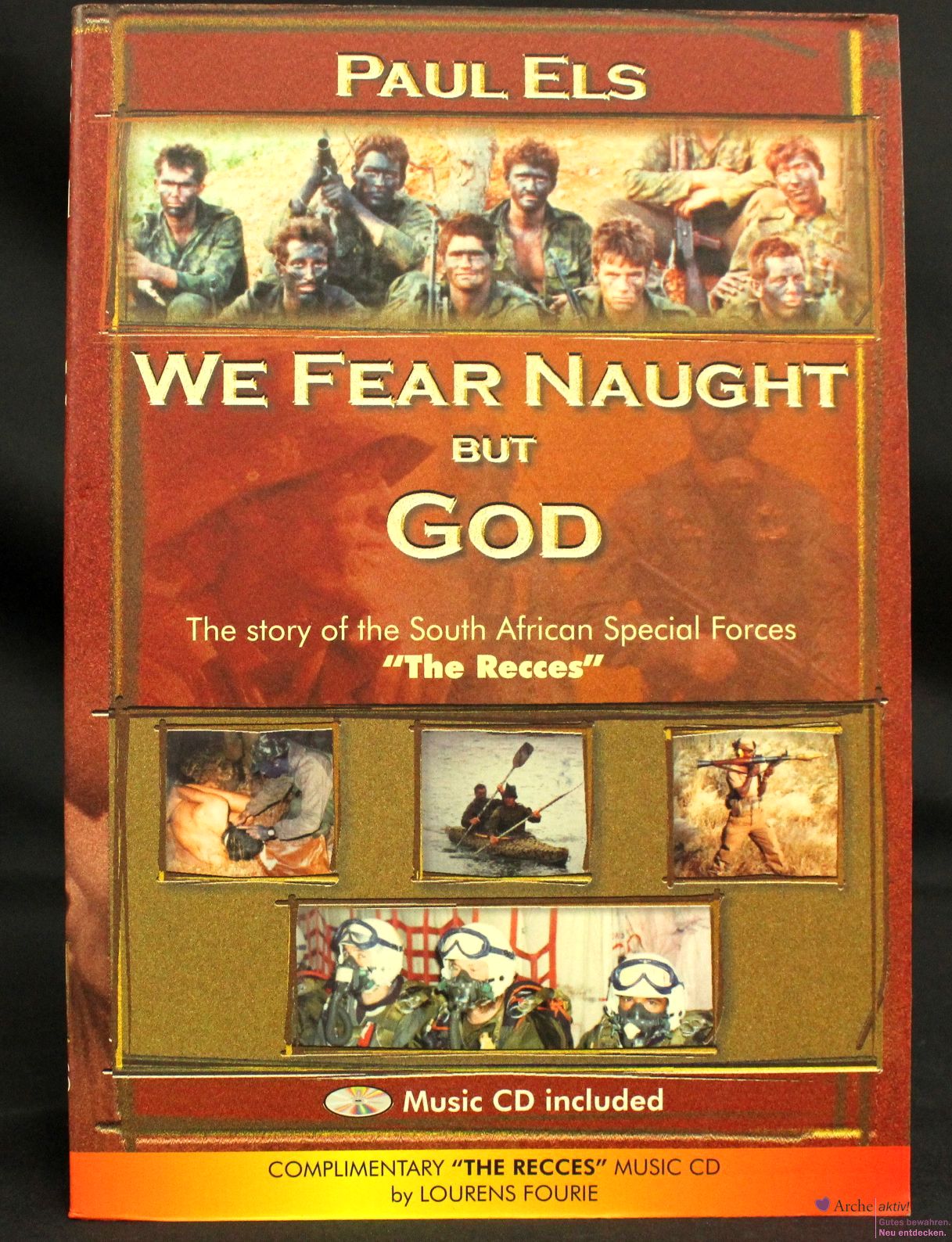 Paul Els - We fear naught but god, ohne Musik CD, gebraucht