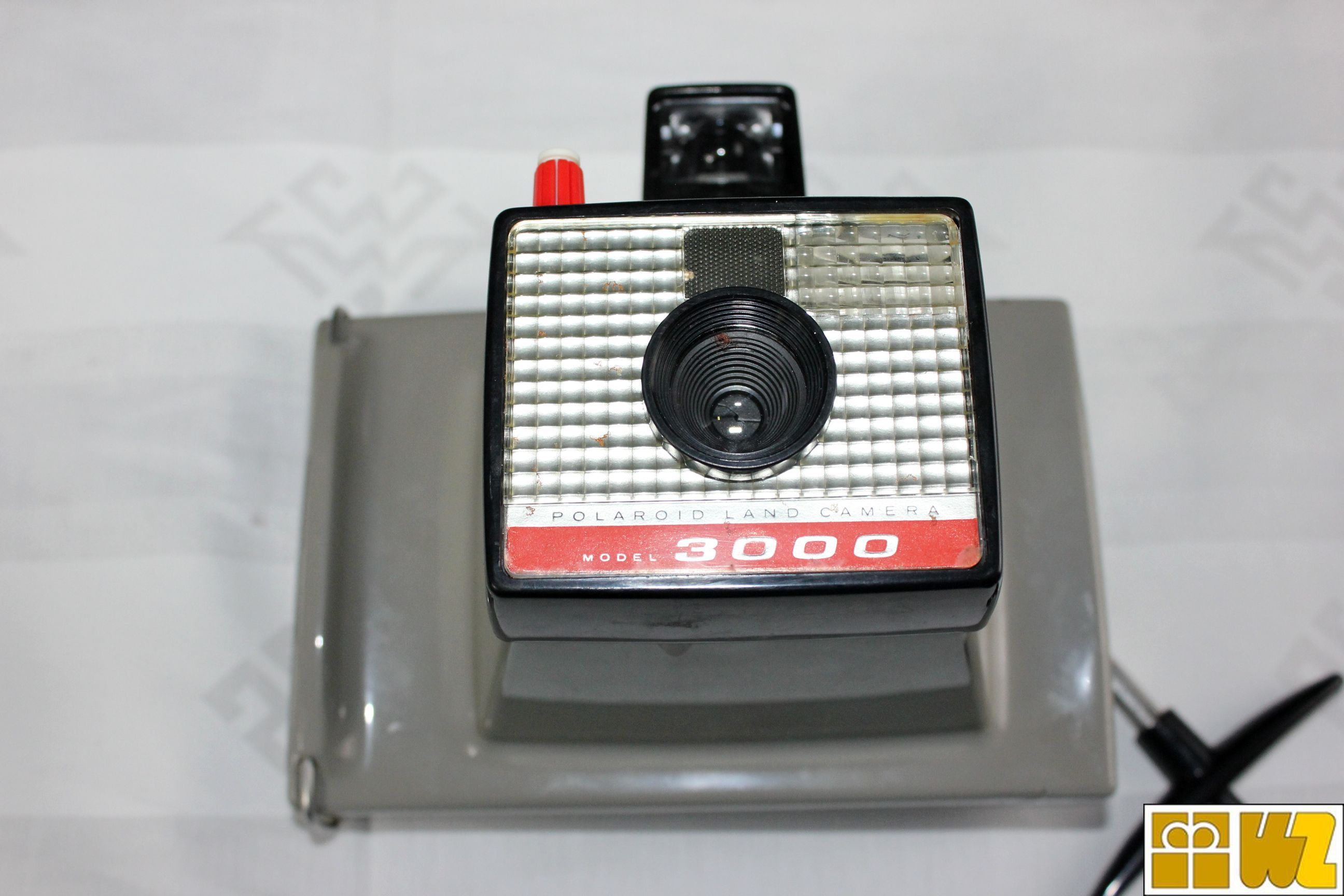 Polaroid Land Camera Model 3000 Sofortbildkamera mit Fototasche
