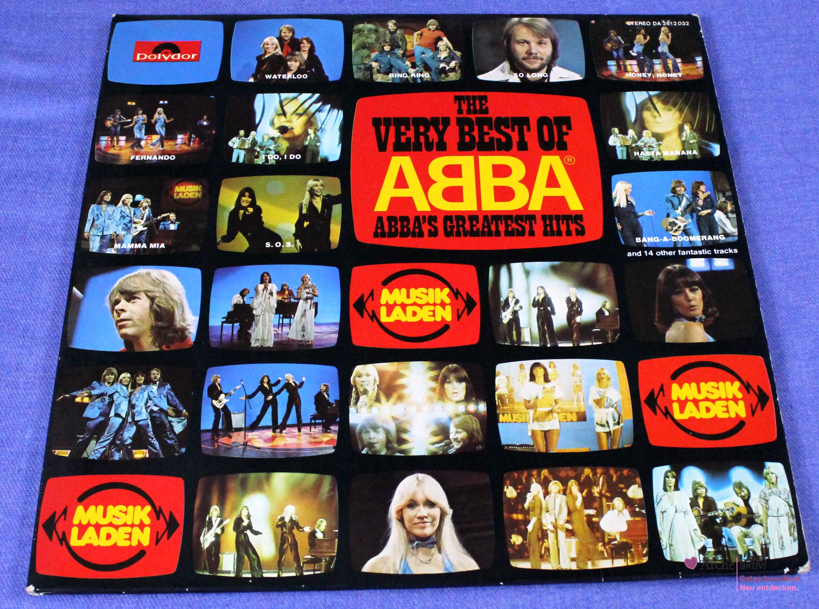 Abba - The Very Best Of Abba - Abba's Greatest Hits (Vinyl) Doppel-LP, gebraucht