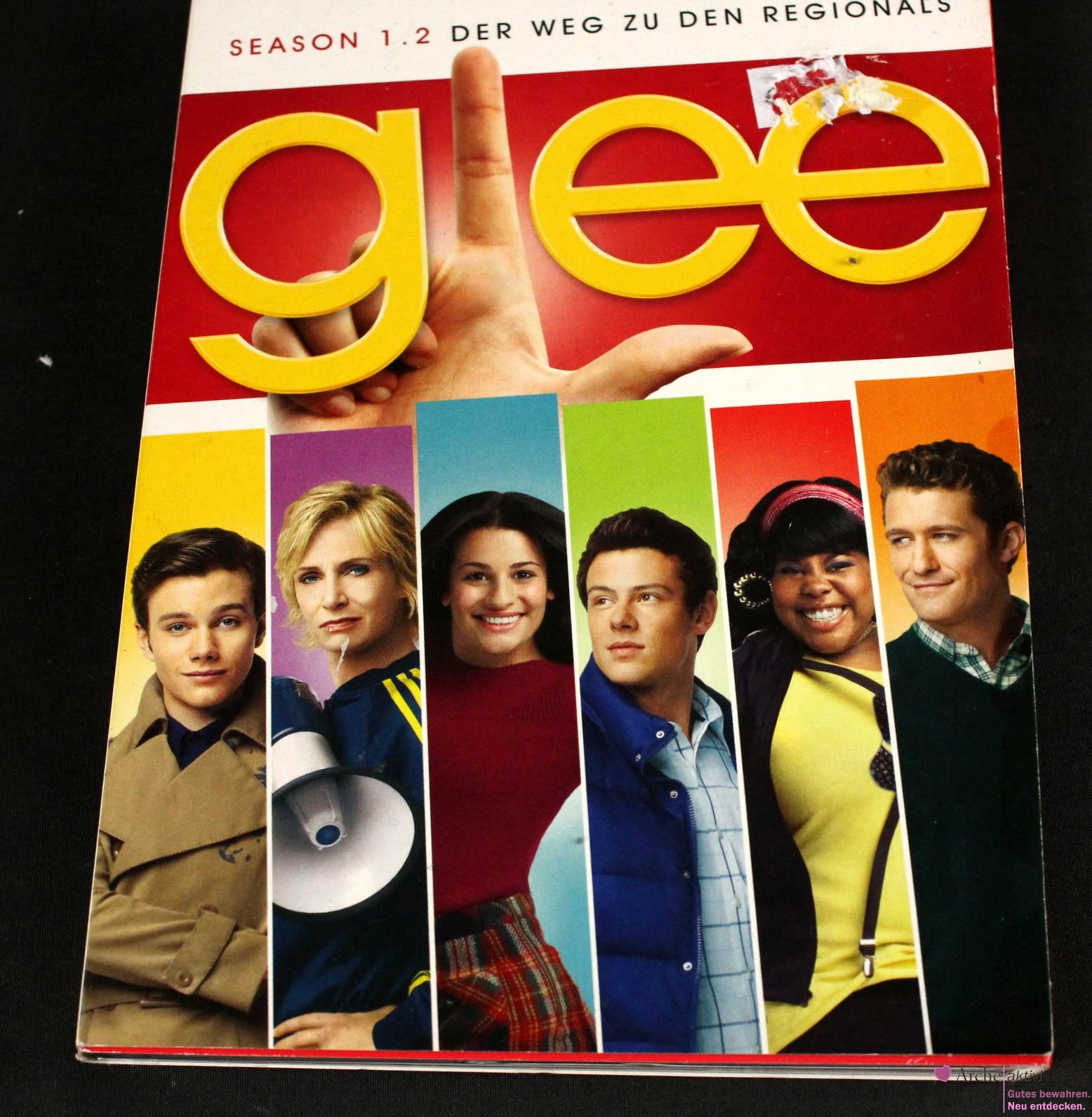 Glee - Season 1.2, 3 DVDs (komplett), gebraucht