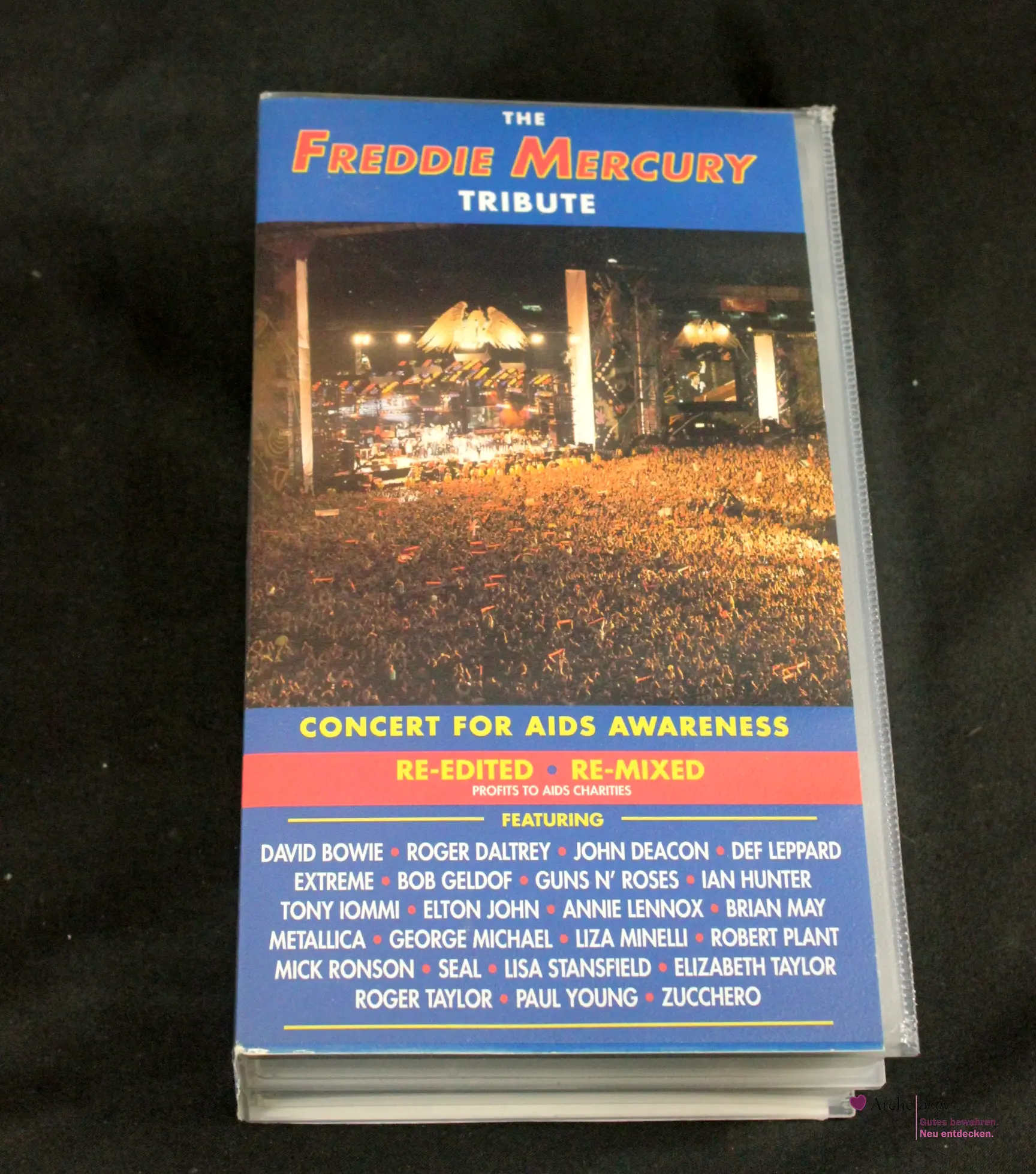 PMI The Freddie Mercury Tribute, 2 VHS-Kassetten