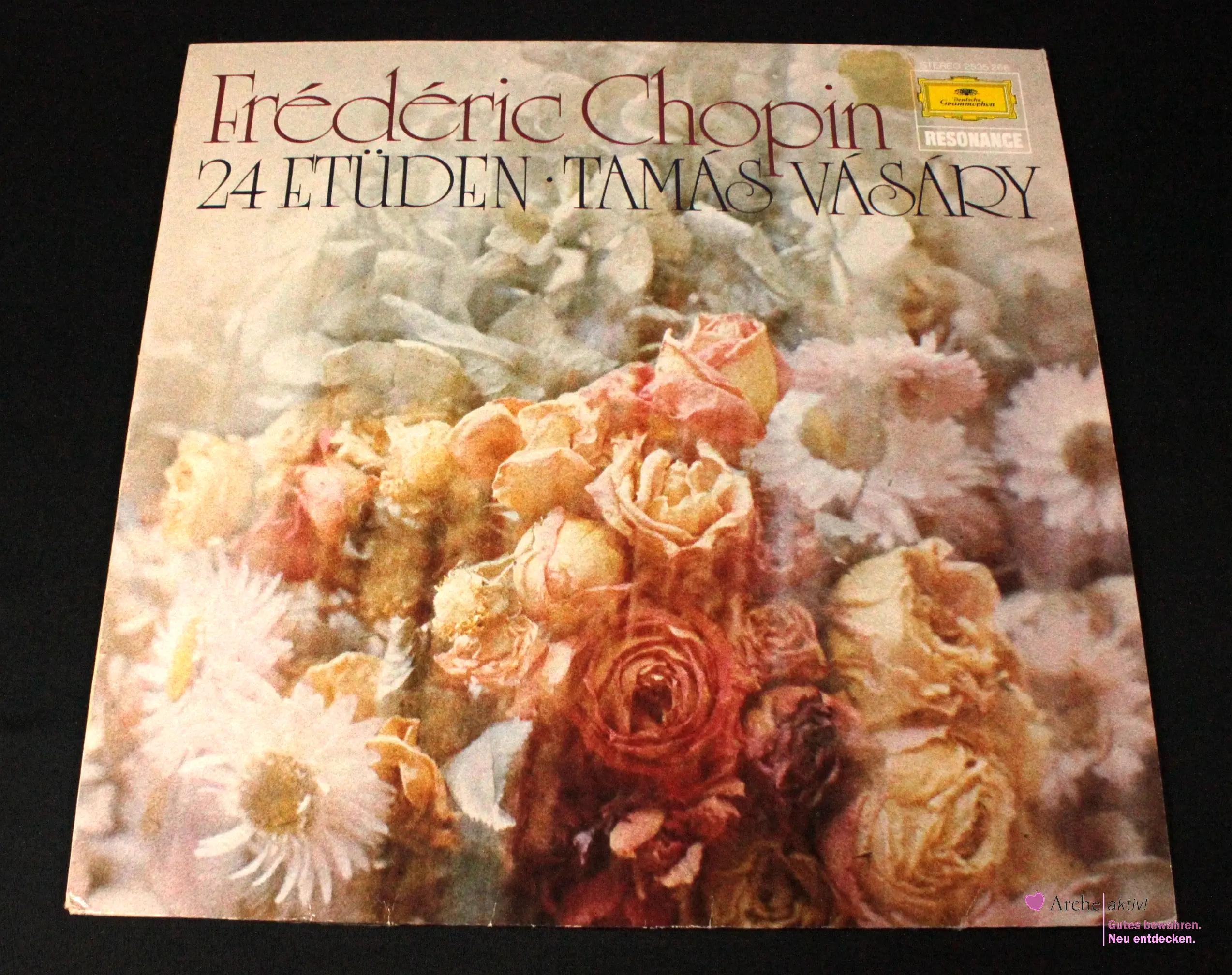 Frédéric Chopin - Tamás Vásáry - 24 Etüden (Vinyl) LP, gebraucht