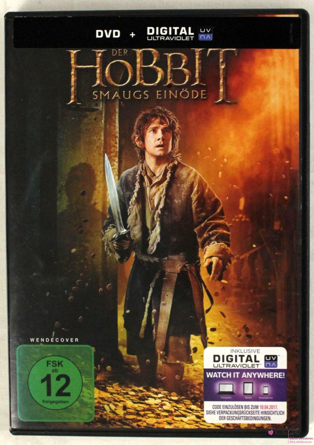 Der Hobbit - Smaugs Einöde auf DVD, gebr.