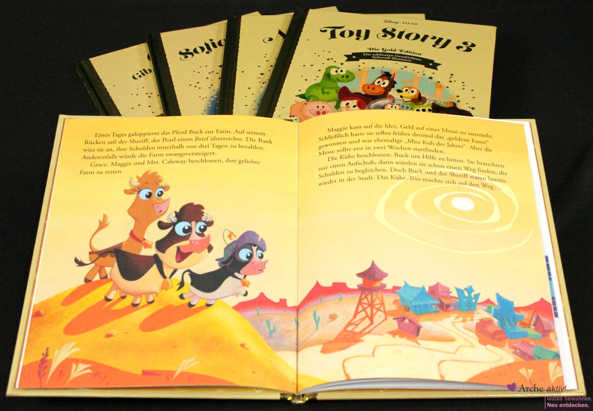Disney Gold Edition Buchpaket, Bände  66 - 70, neuwertig 
