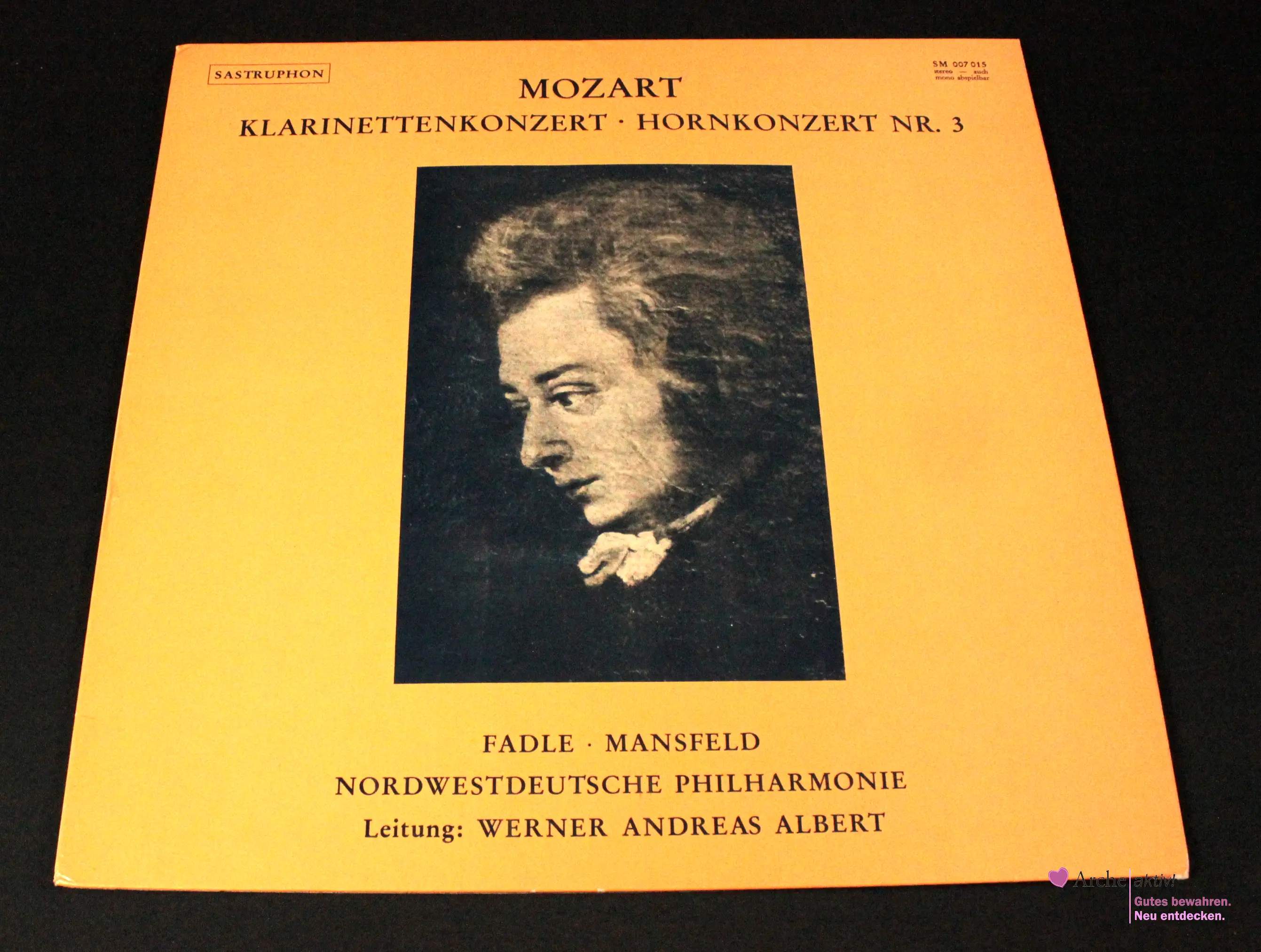 Mozart - Klarinettenkonzert / Hornkonzert Nr. 3 - Nordwestdeutsche Philharmonie - (Vinyl) LP, gebraucht