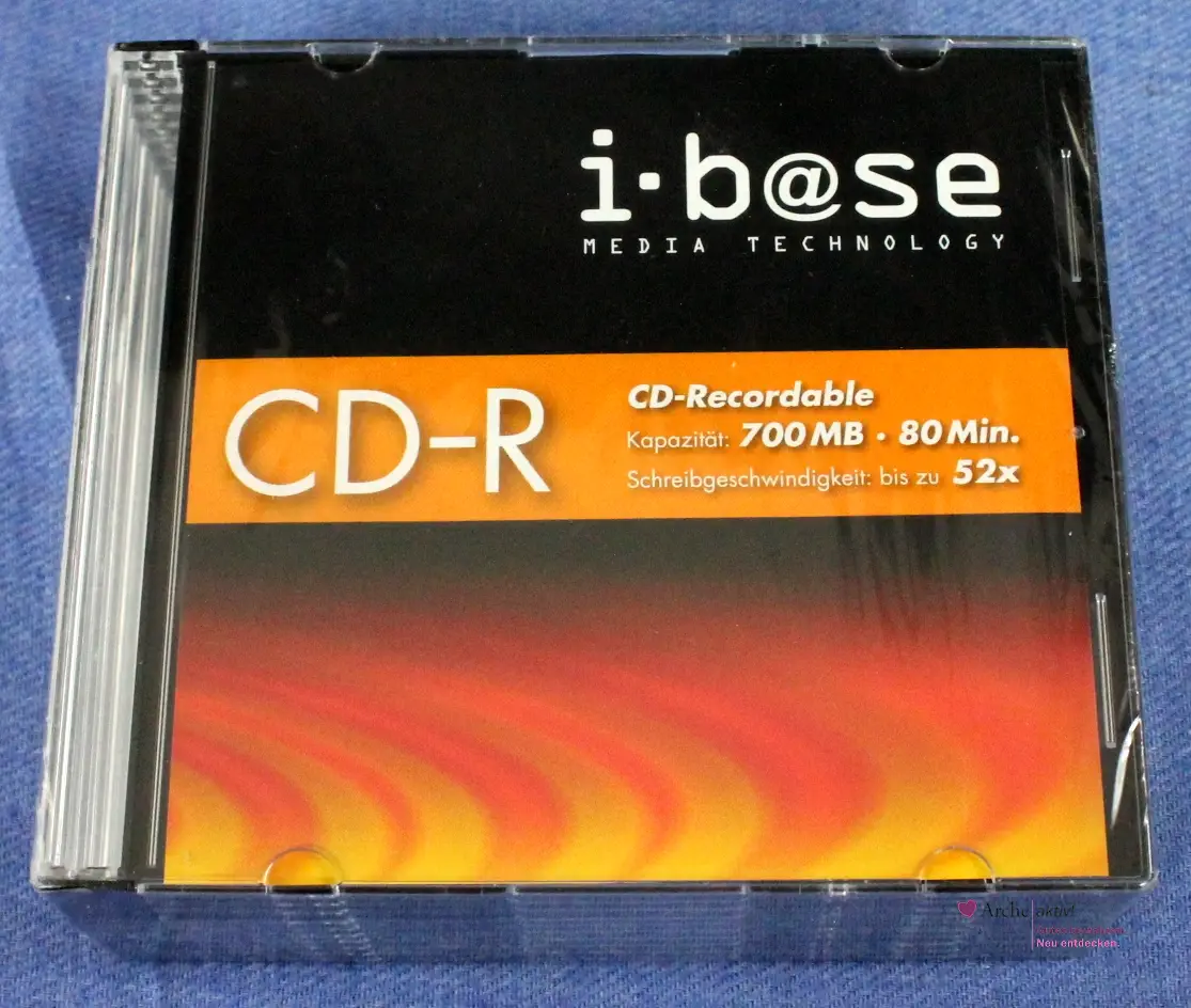 i-base CD-R, 10 Stück, Neu in OVP