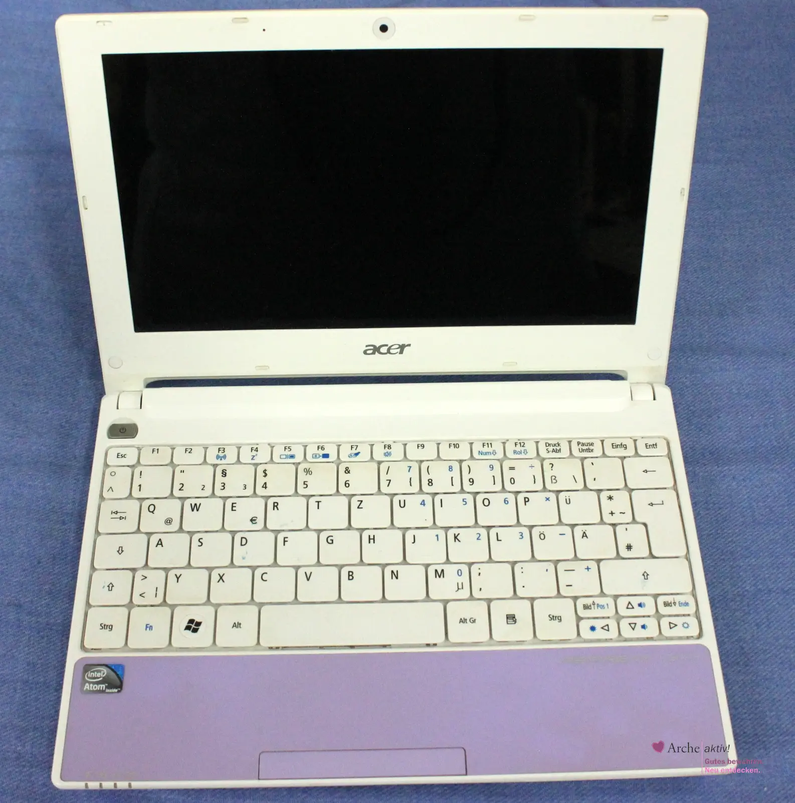 Acer Aspire One Happy Laptop ohne Netzteil, gebraucht